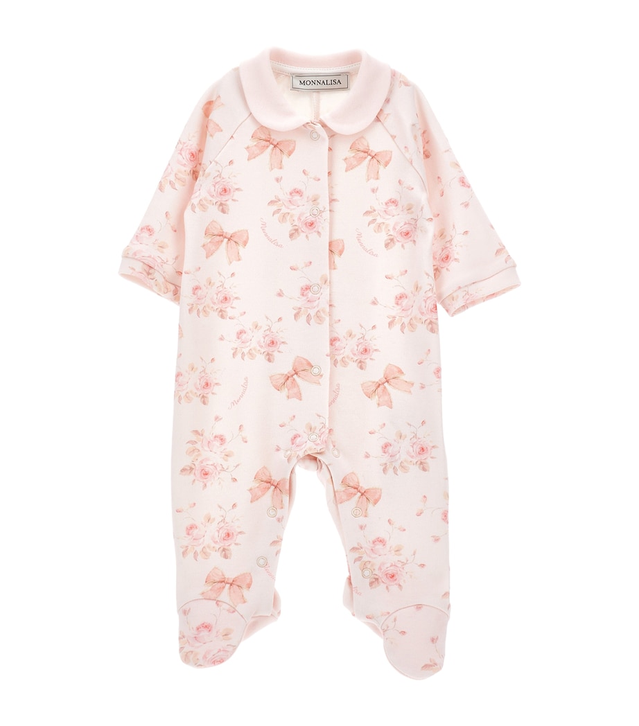 Cotton Floral All-In-One (1-9 Months) ROSA ANTICO COUTURE Image 1
