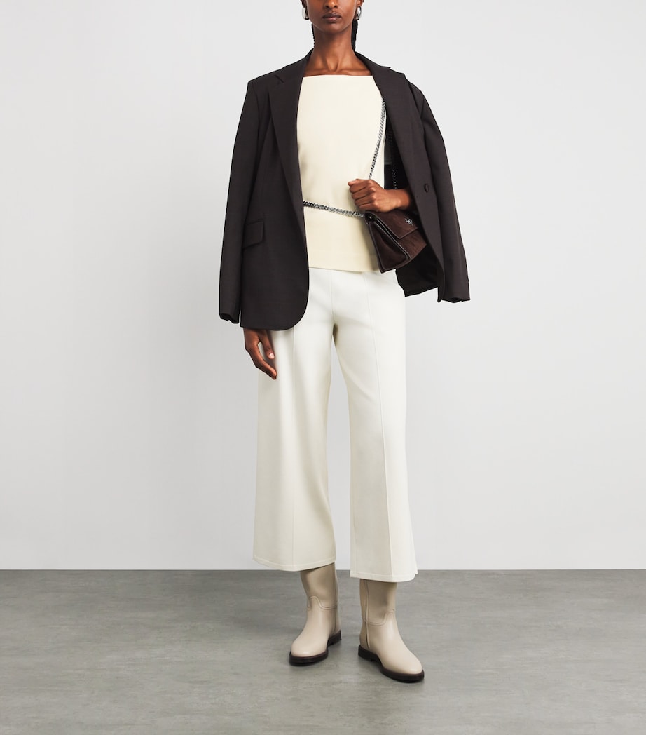 Rib-Knit Tank Top IVORY Image 2