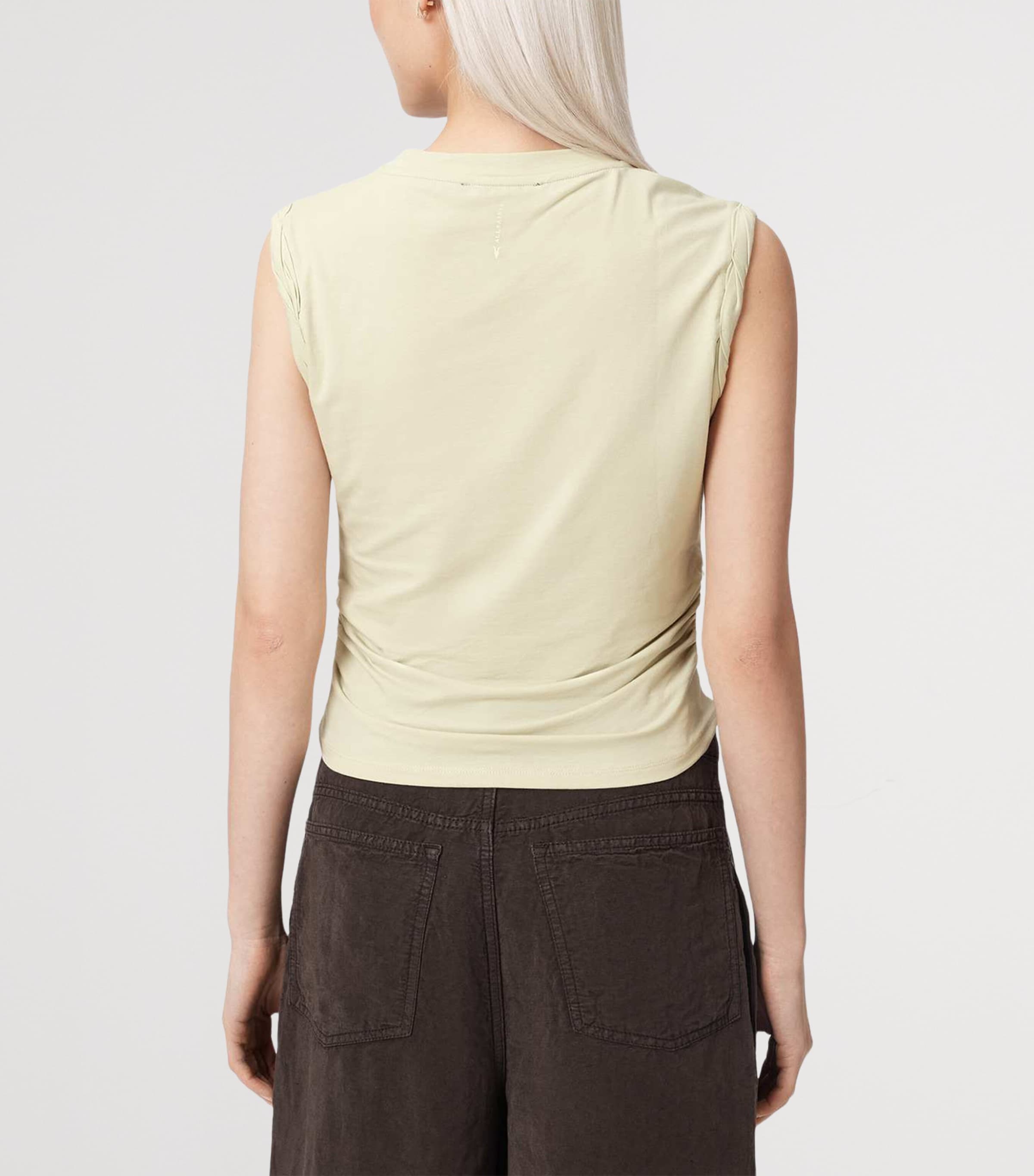 AllSaints Womens West Tank Top Haze Green Image 4