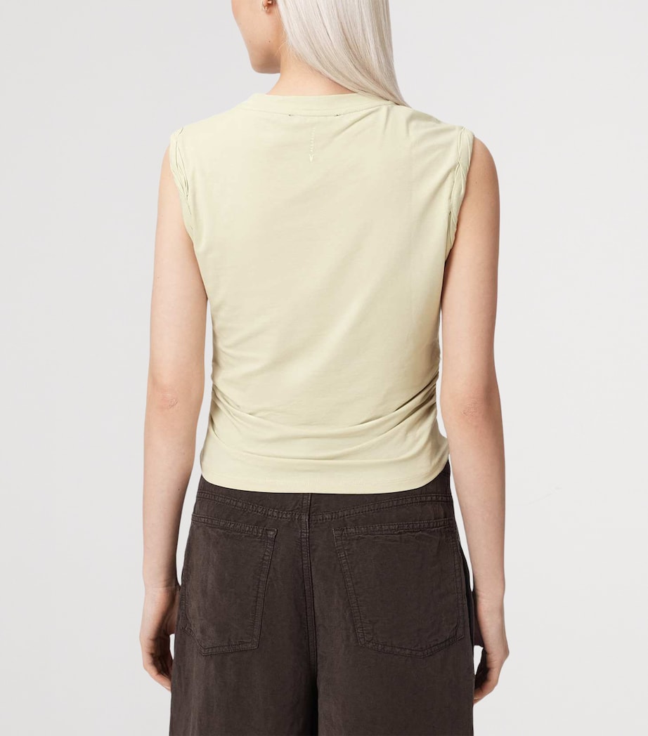AllSaints Womens West Tank Top Haze Green Image 4