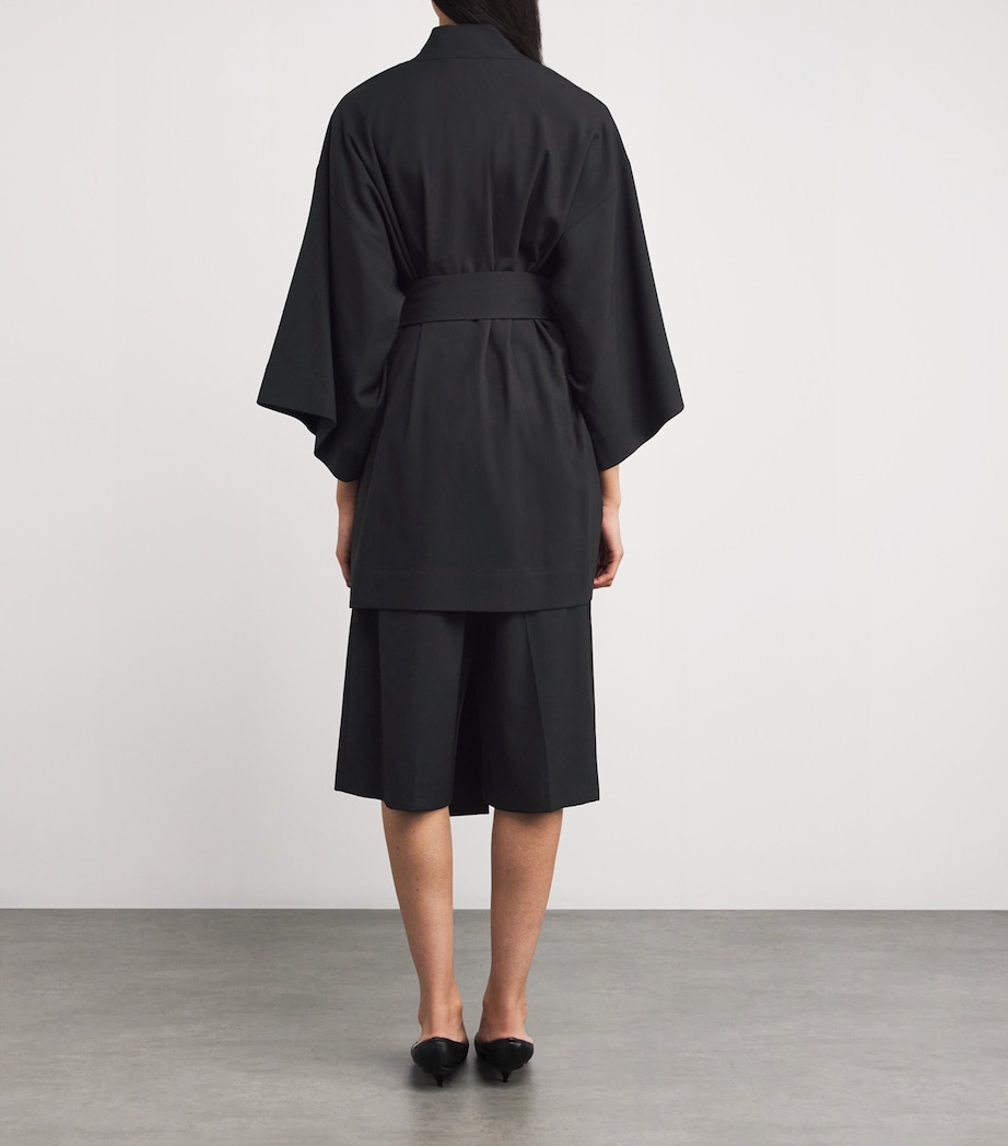 Lincoln Robe Dress BLACK Image 3