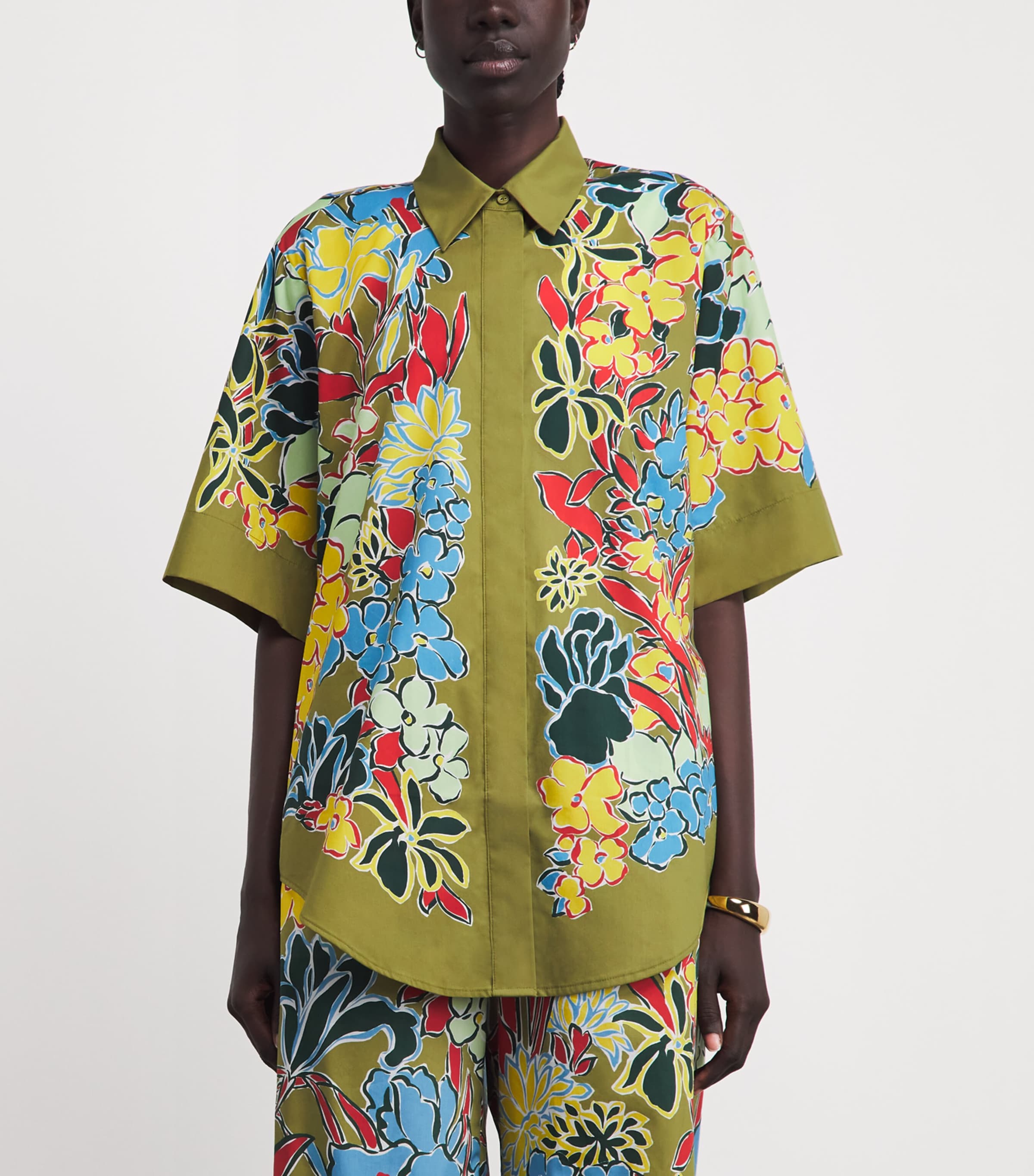 ALEMAIS Womens Floral Solstice Shirt Image 4