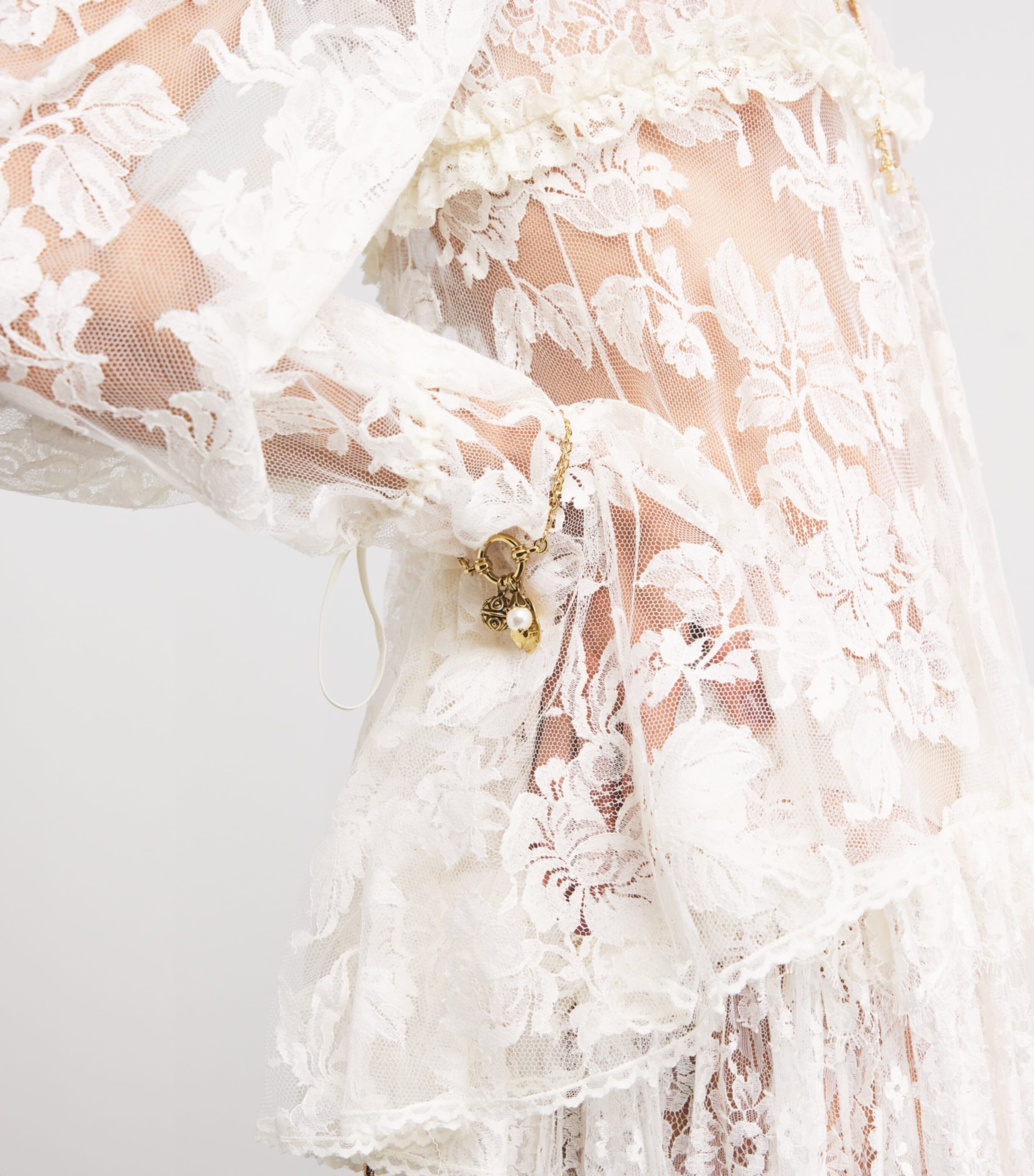 Victorian Charm Necklace VINTAGE GOLD Image 2