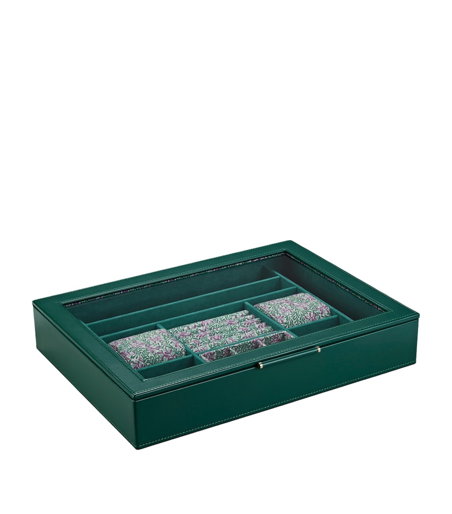 WOLF x Fiona Howard Sophia Window Jewellery Box Frst Grn Frut Boticl Image 2