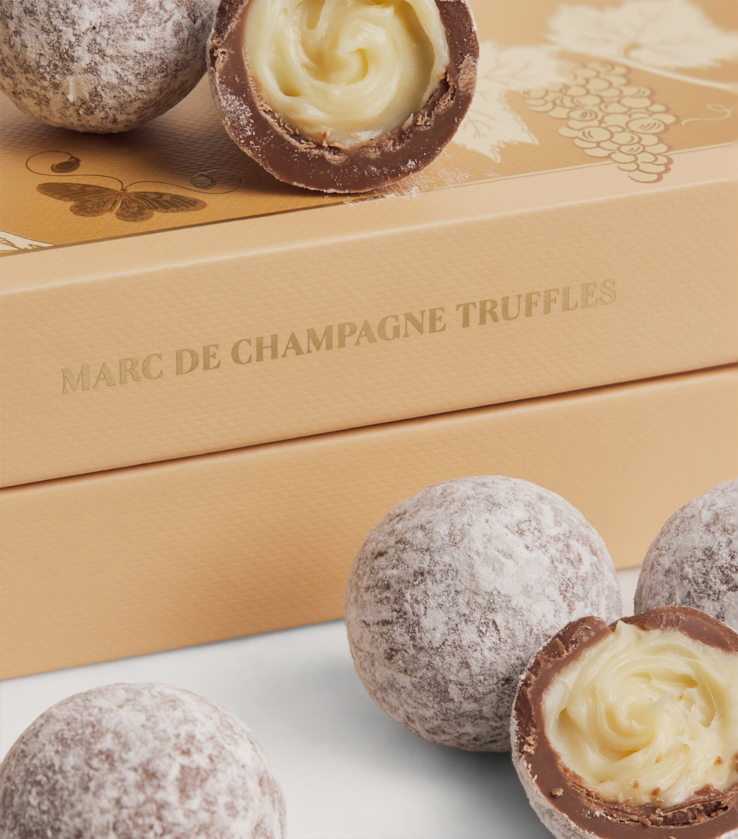 Harrods 15-Piece Marc de Champagne Truffles (175g) | Designers | Harrods | Food | Chocolates | Chocolate Truffles | Free From | Vegetarian Harrods 15-Piece Marc de Champagne Truffles (175g) | Designers | Harrods | Food | Chocolates | Chocolate Truffles | Free From | Vegetarian