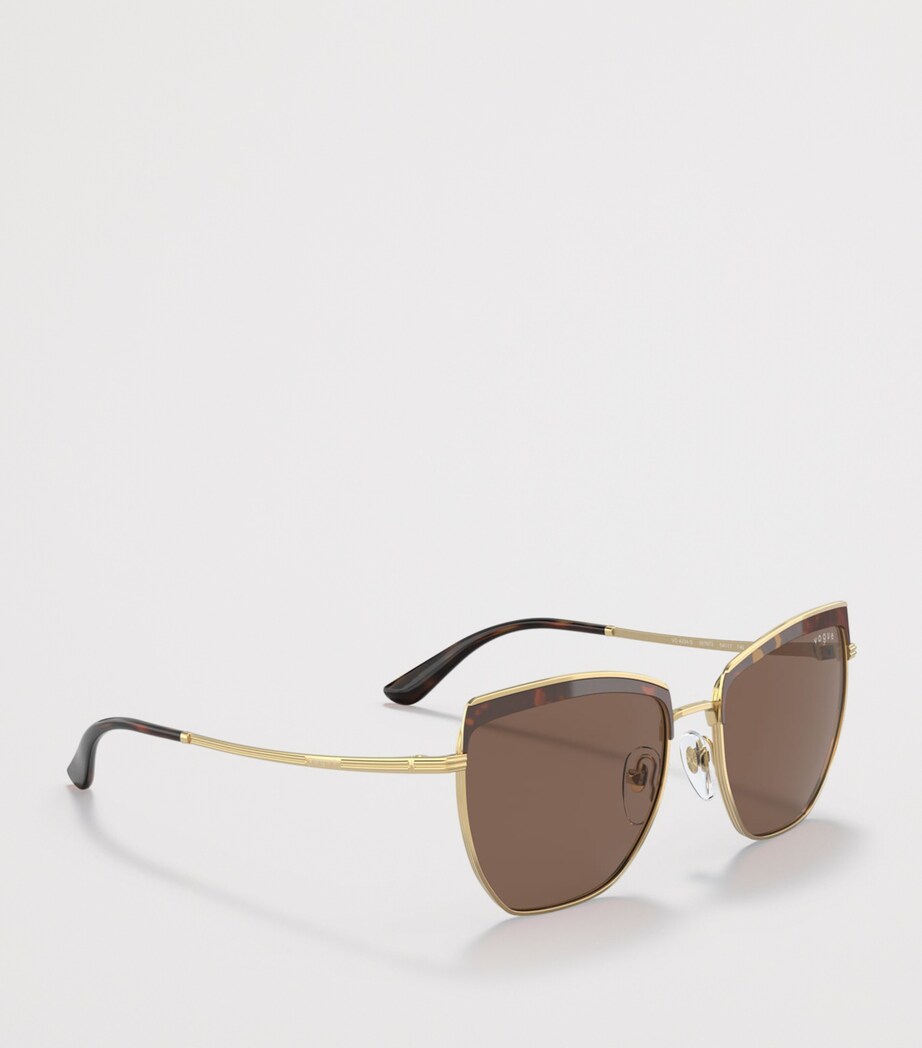 Vogue Metal Irregular Sunglasses Image 6