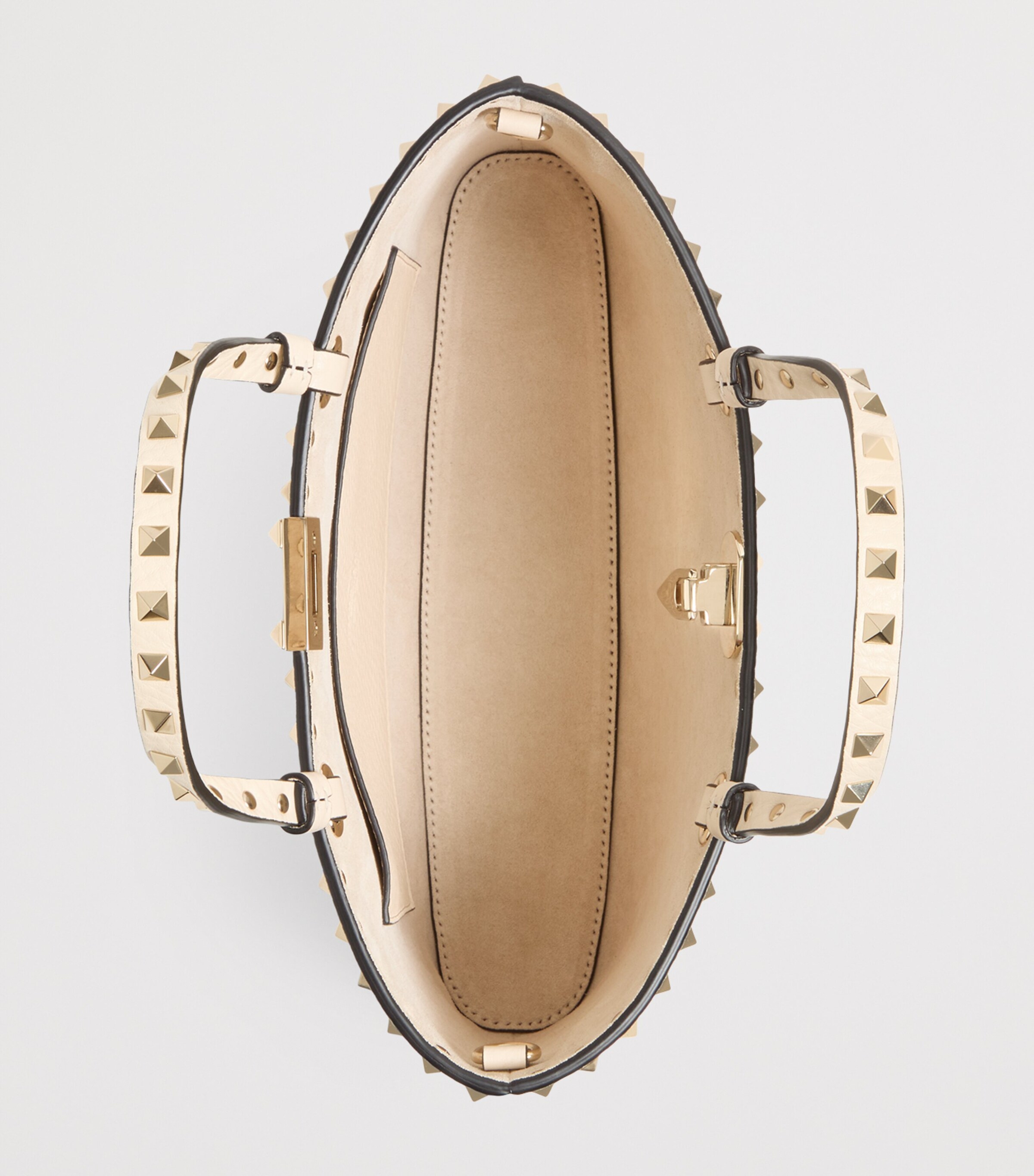 Valentino Garavani Small Leather Rockstud Cross-Body Bag Image 4