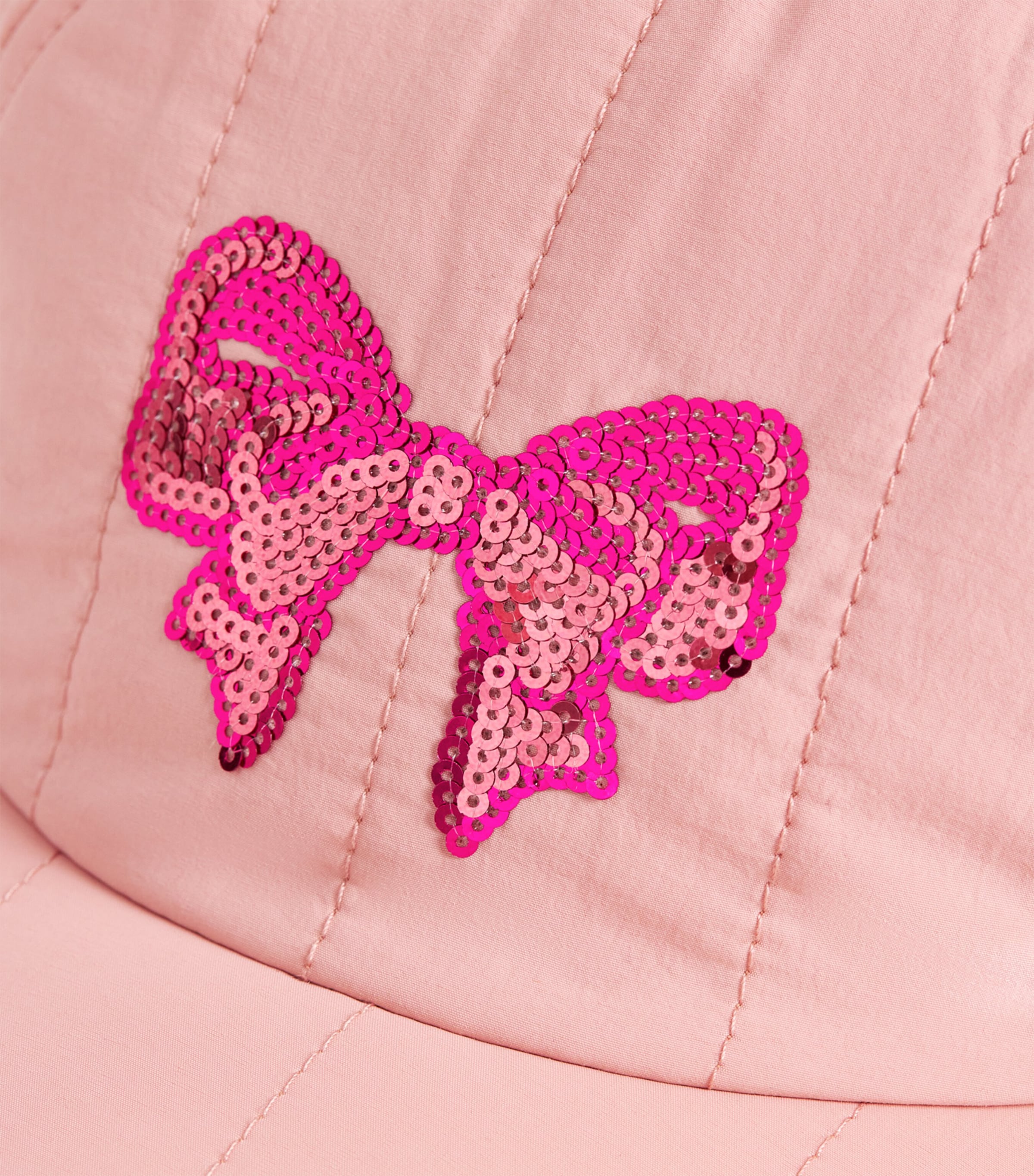 Sequinned Ribbon Juno Cap (2-8 Years) S30167 ROSETTE Image 3