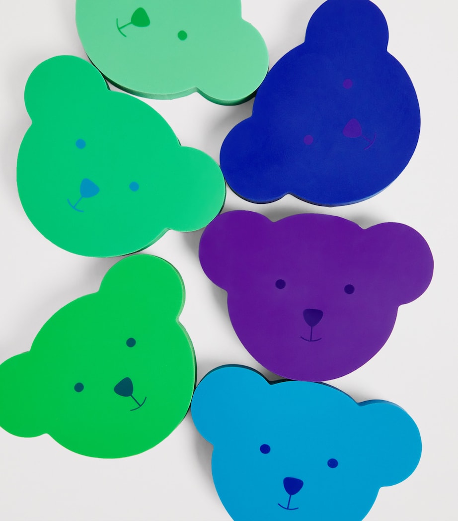 Teddy Bear Erasers (Set of 6) BLUE Image 3