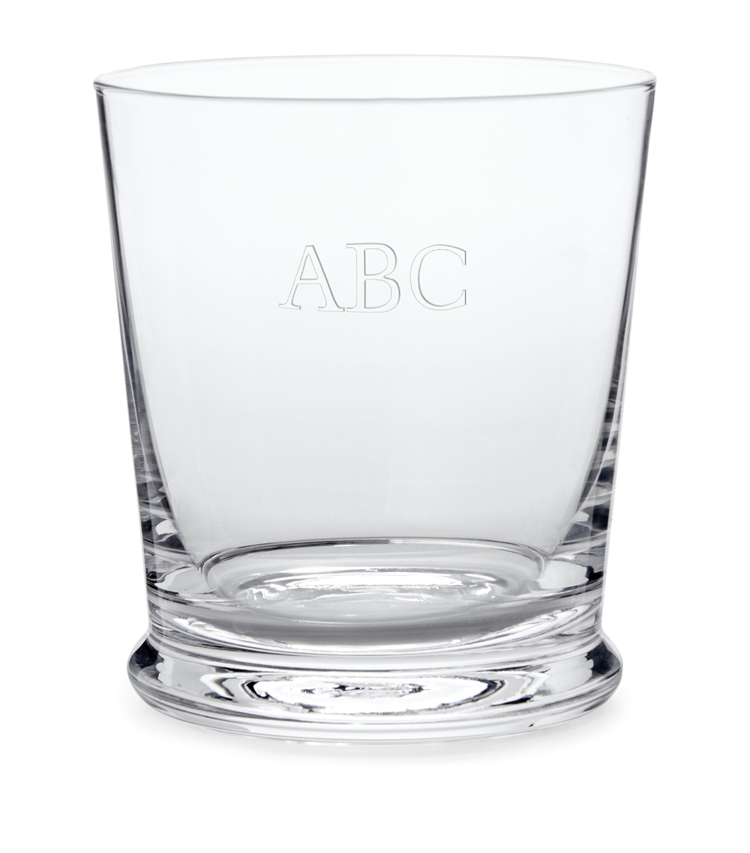 Ralph Lauren Home Ethan Double-Old-Fashioned Glass (355ml) Clear Image 3