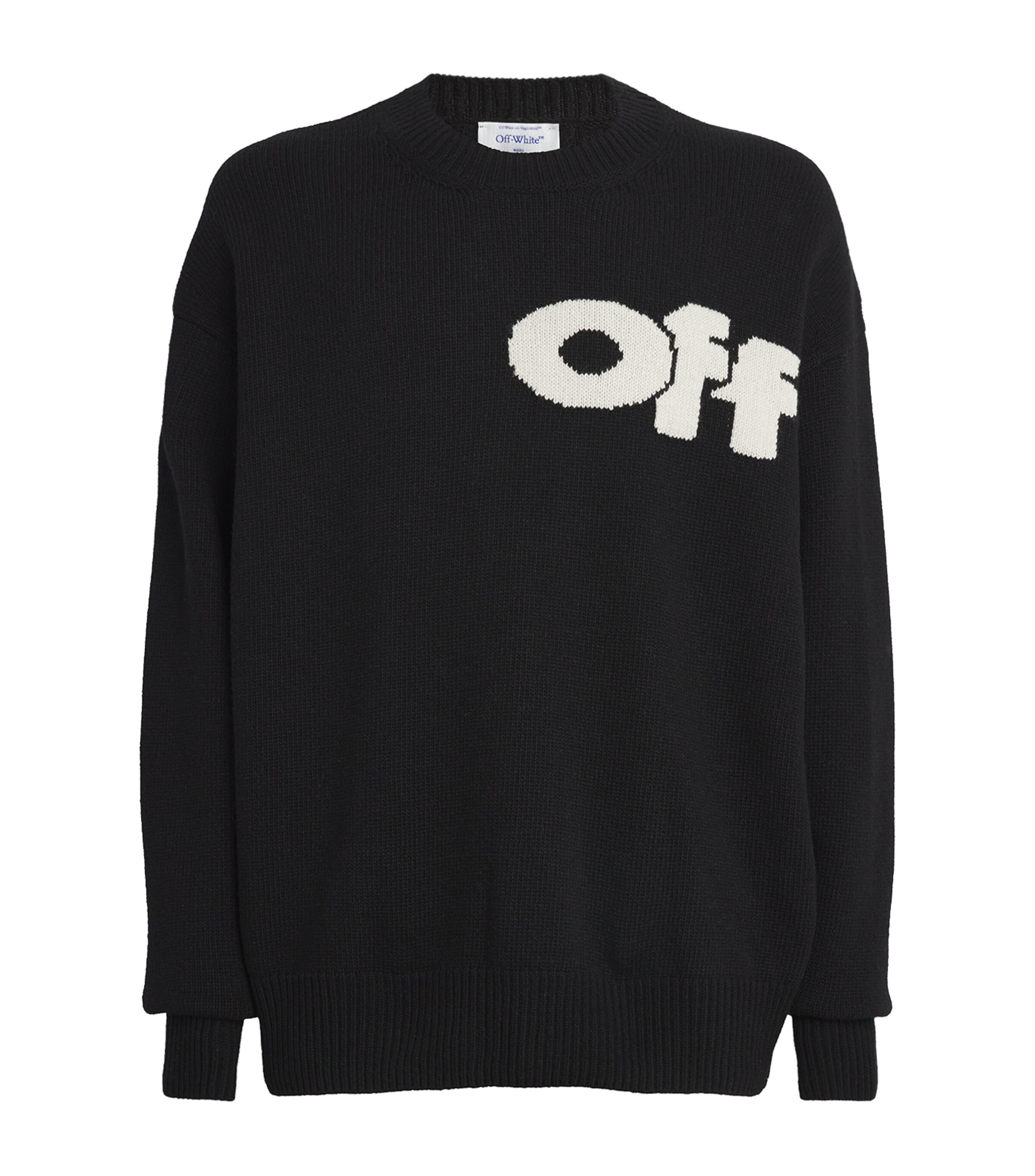 Off White Shared Logo Sweater Harrods US