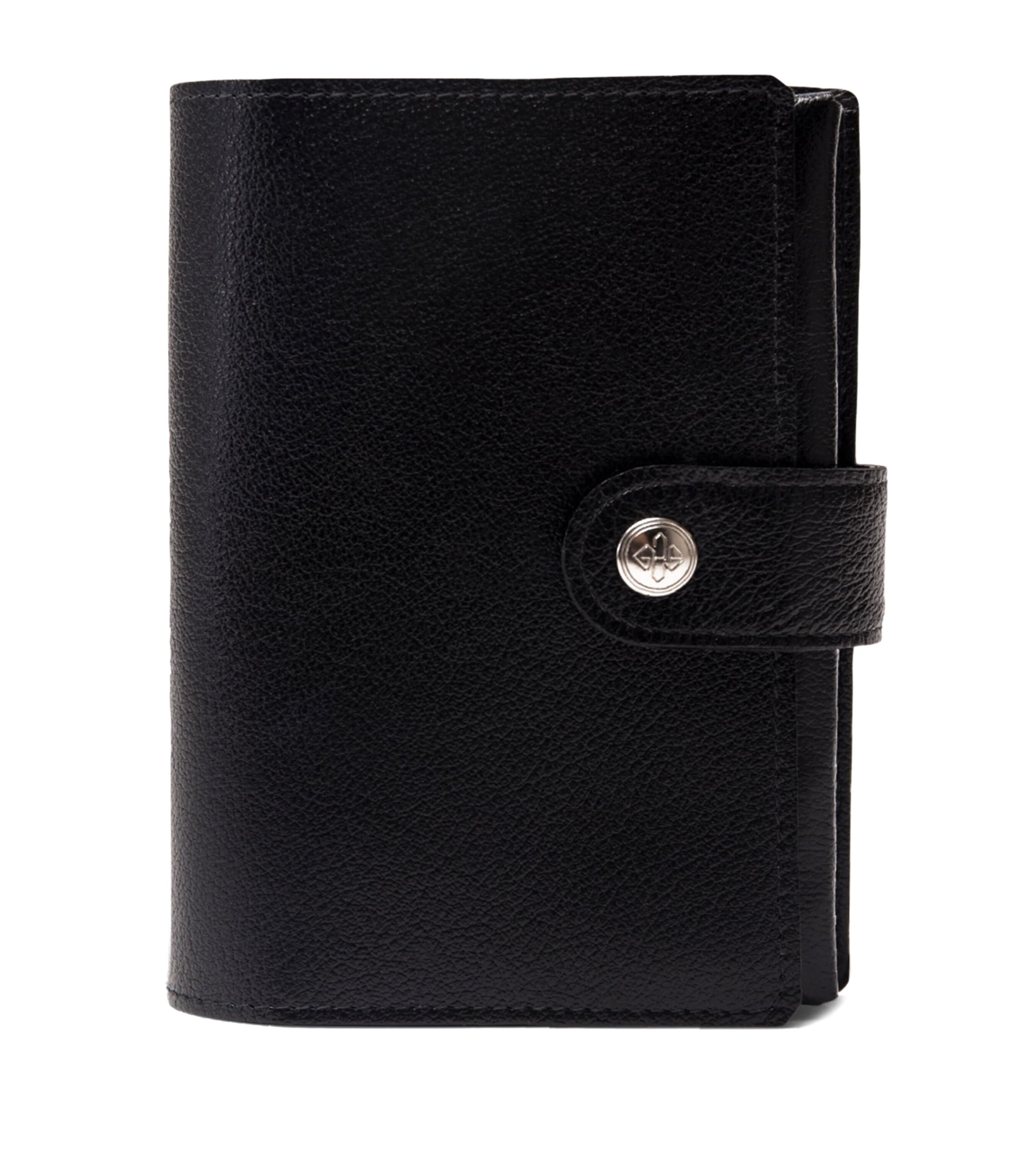 Ettinger Leather Capra Pill Case In Black