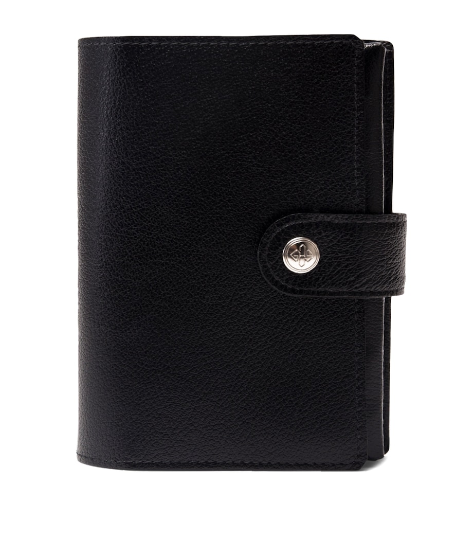 Leather Capra Pill Case BLACK Image 1