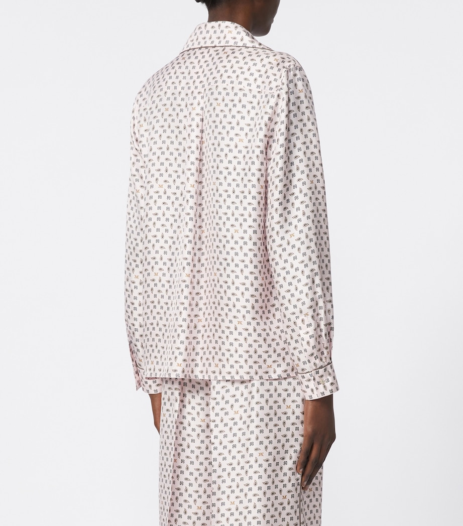 Silk Printed Shirt PINK Image 4