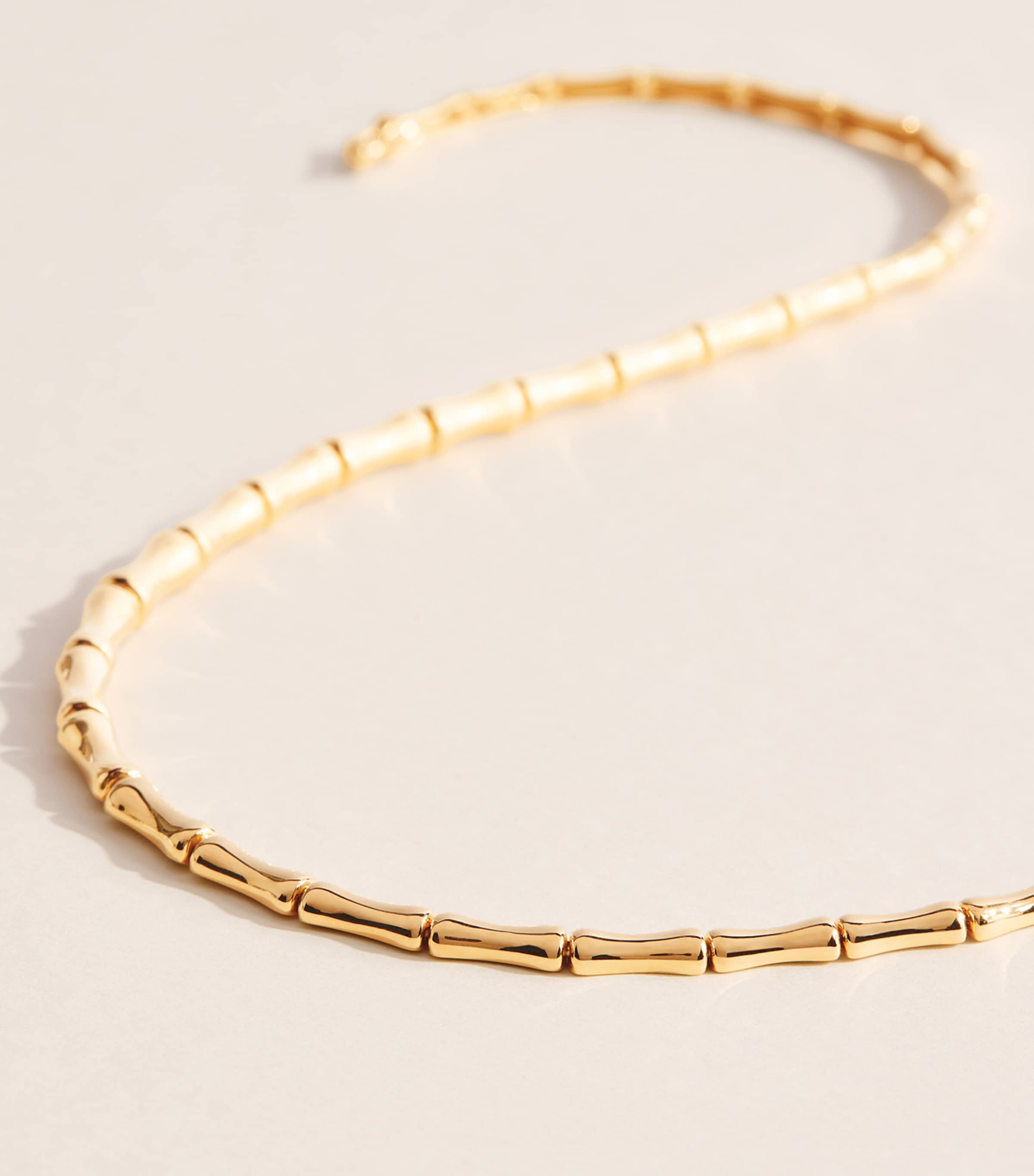 Anita Ko Yellow Gold Bamboo Choker Yellow Gold Image 5