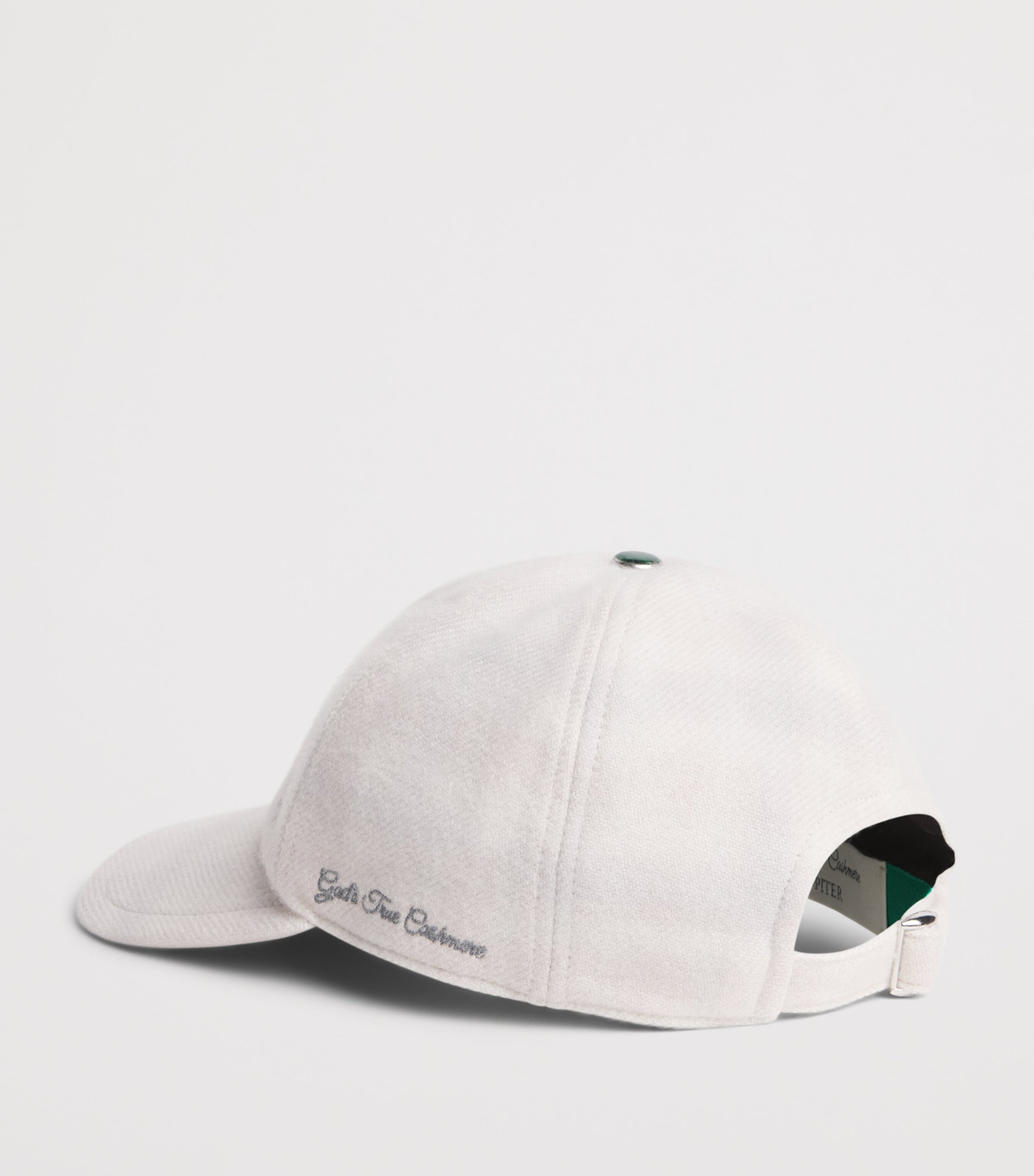 GOD'S TRUE CASHMERE x JOOPITER Cashmere Tartan Clarity Fincher Cap Malachite Image 3