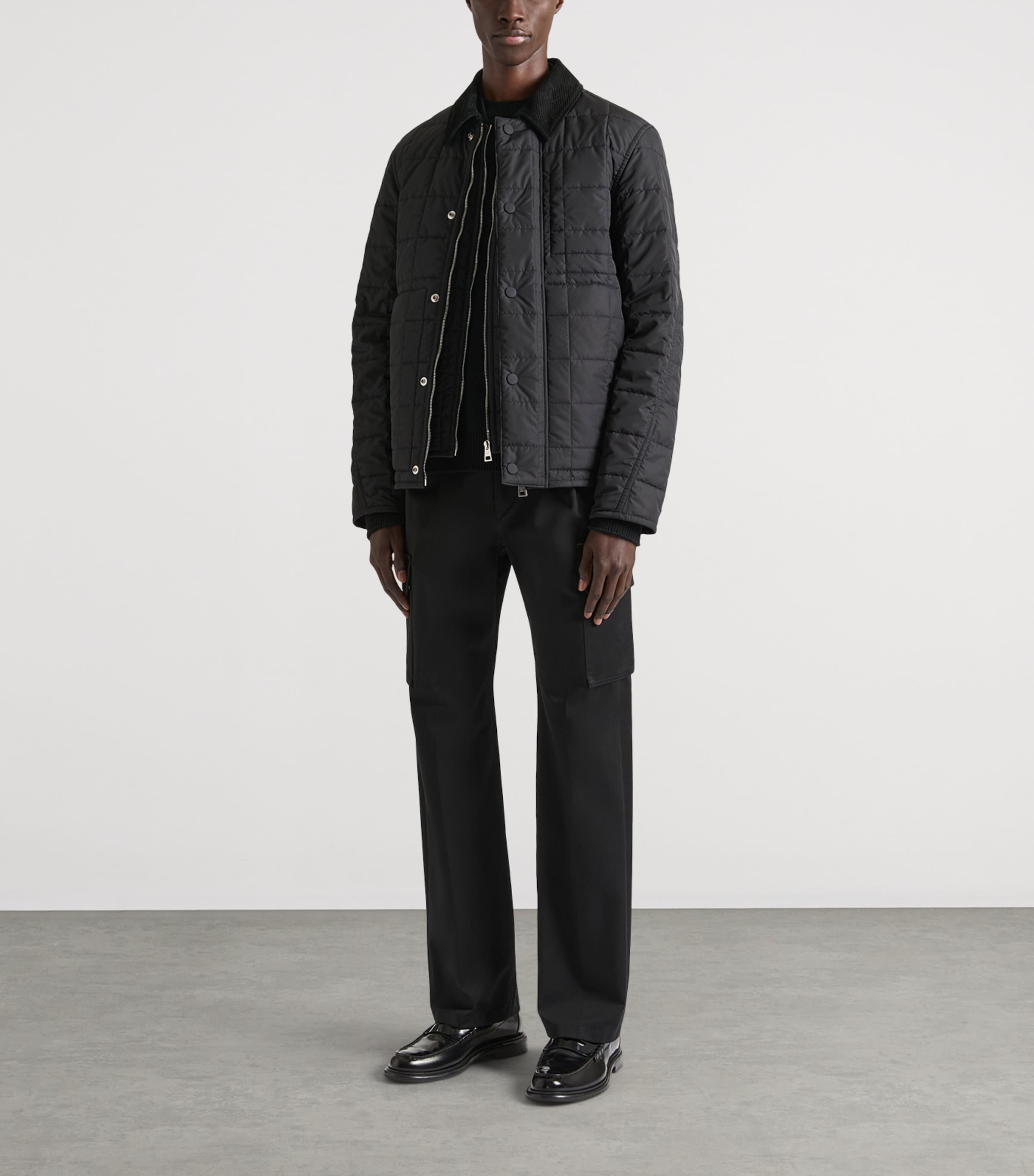 Givenchy Mens Cotton Cargo Trousers Image 2