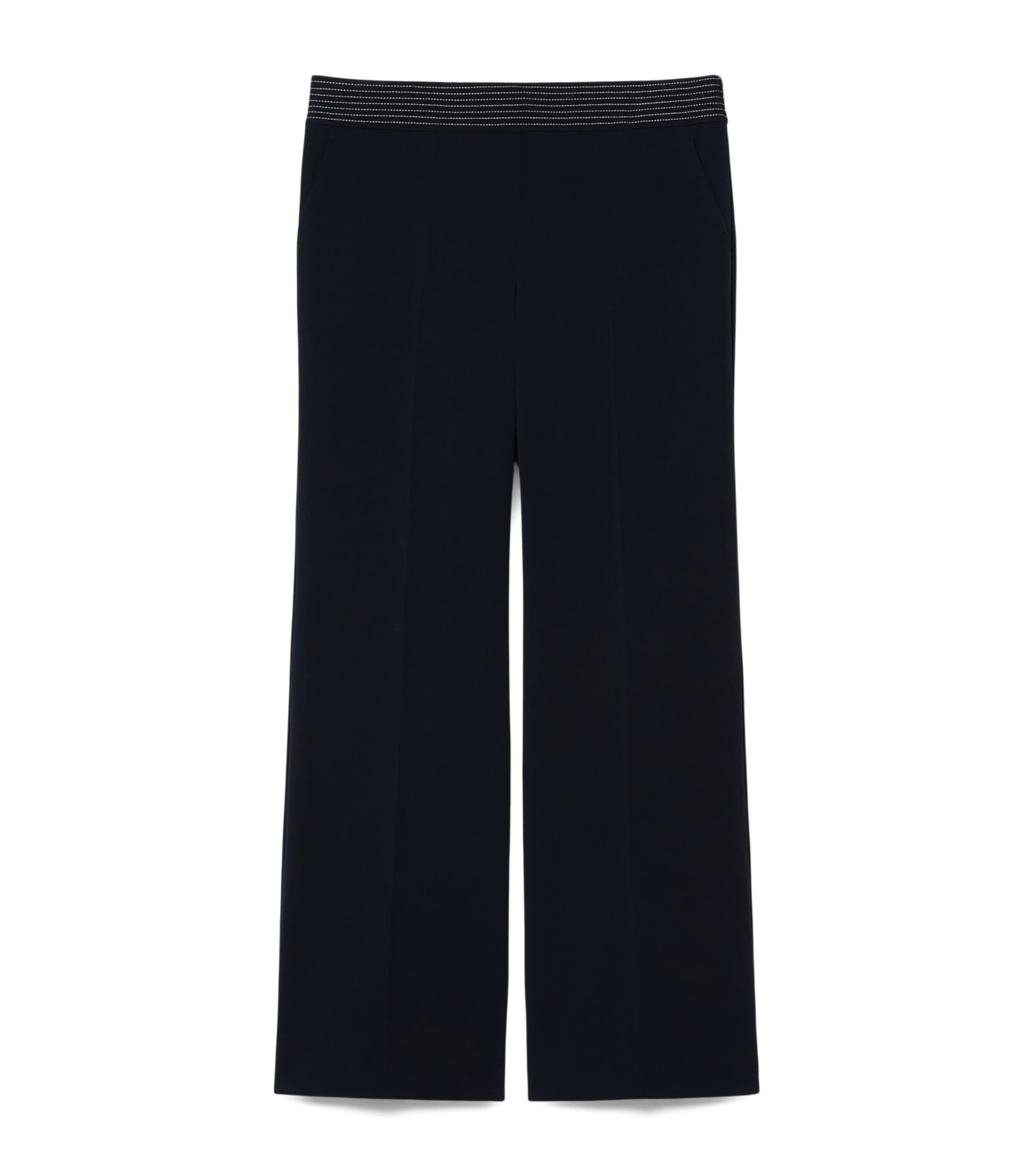 Cady Embroidered Trousers MIDNIGHTBLUE Image 1