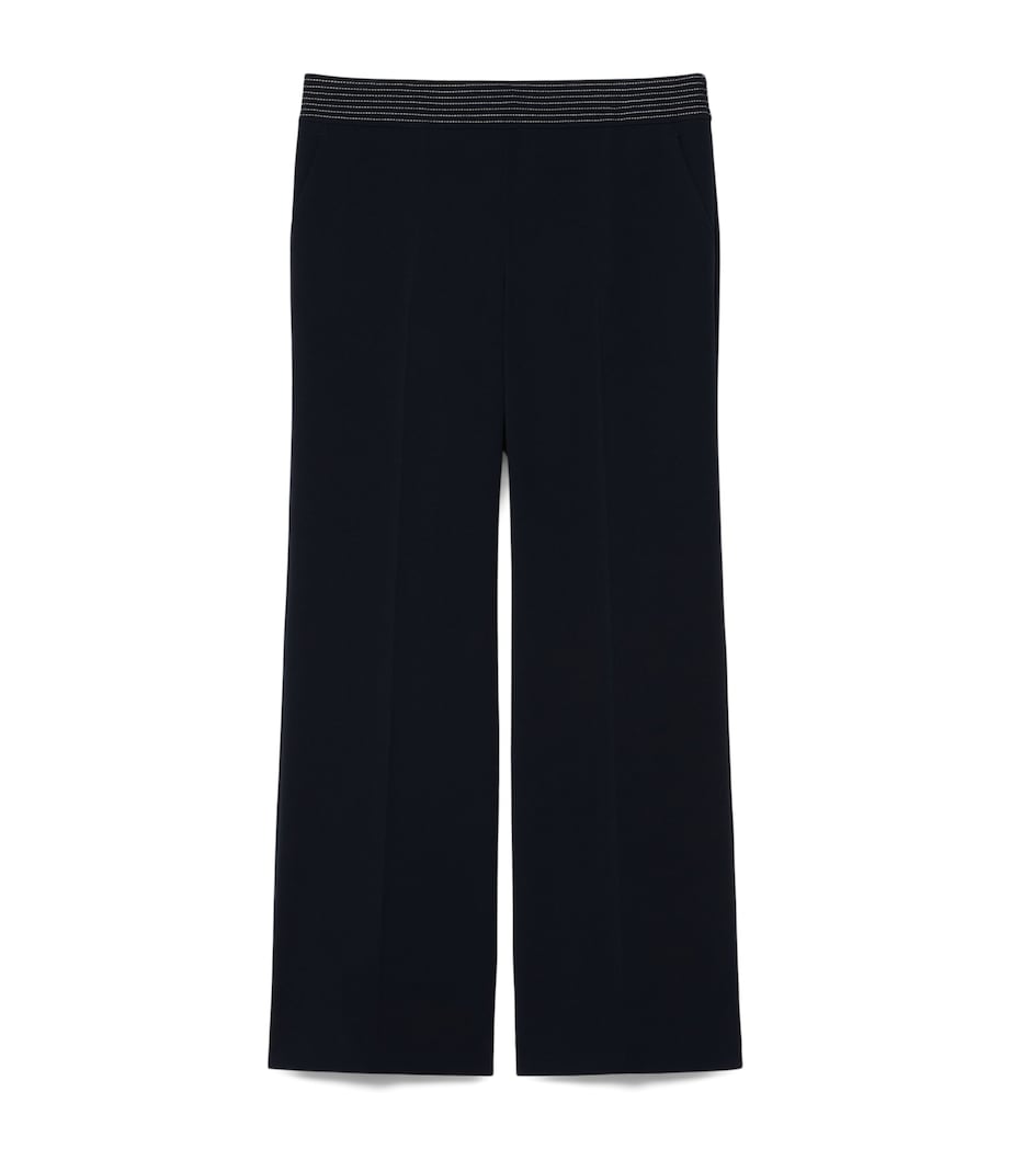 Cady Embroidered Trousers MIDNIGHTBLUE Image 1