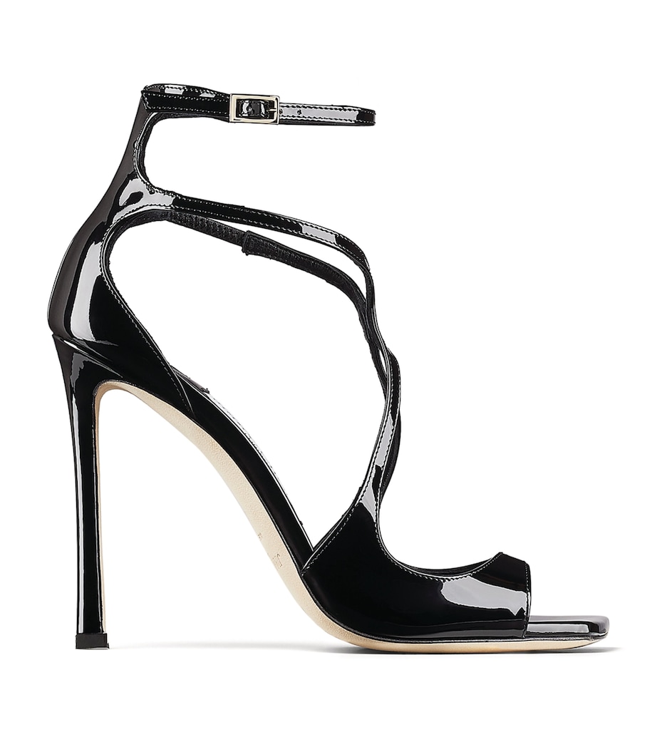 Azia 110 Patent Leather Sandals BLACK Image 1