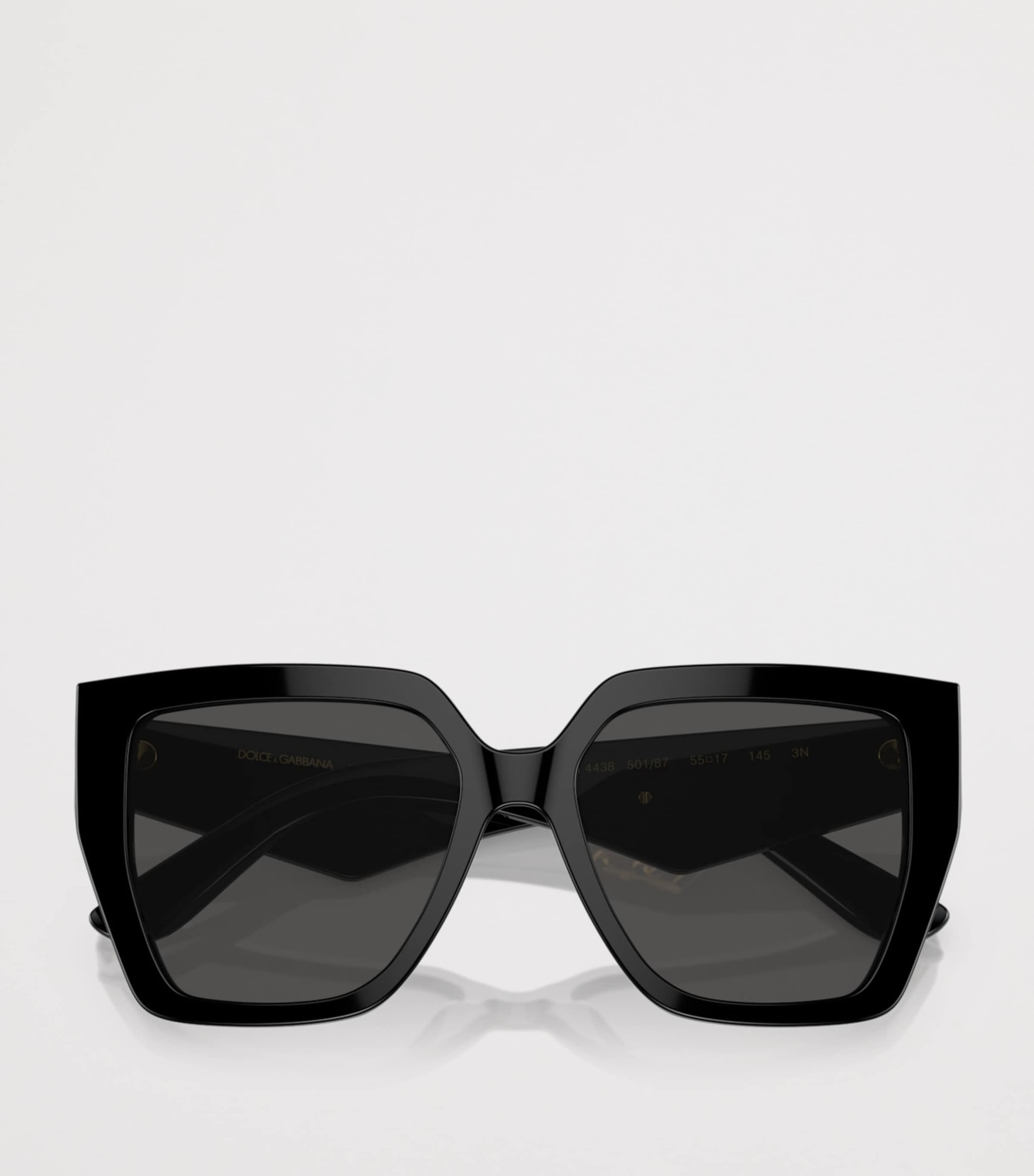 Dolce&Gabbana Oversized Square Sunglasses Black Image 5