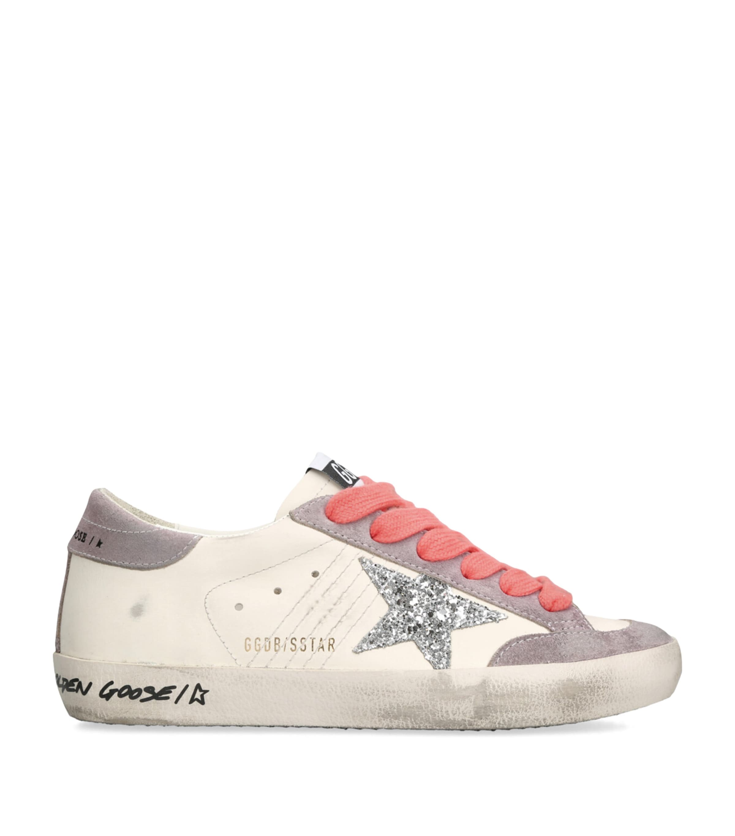 Golden Goose Leather Superstar Sneakers In Multi
