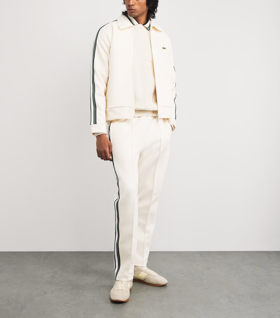 Cotton-Blend Stripe Sweatpants CREAM Image 2