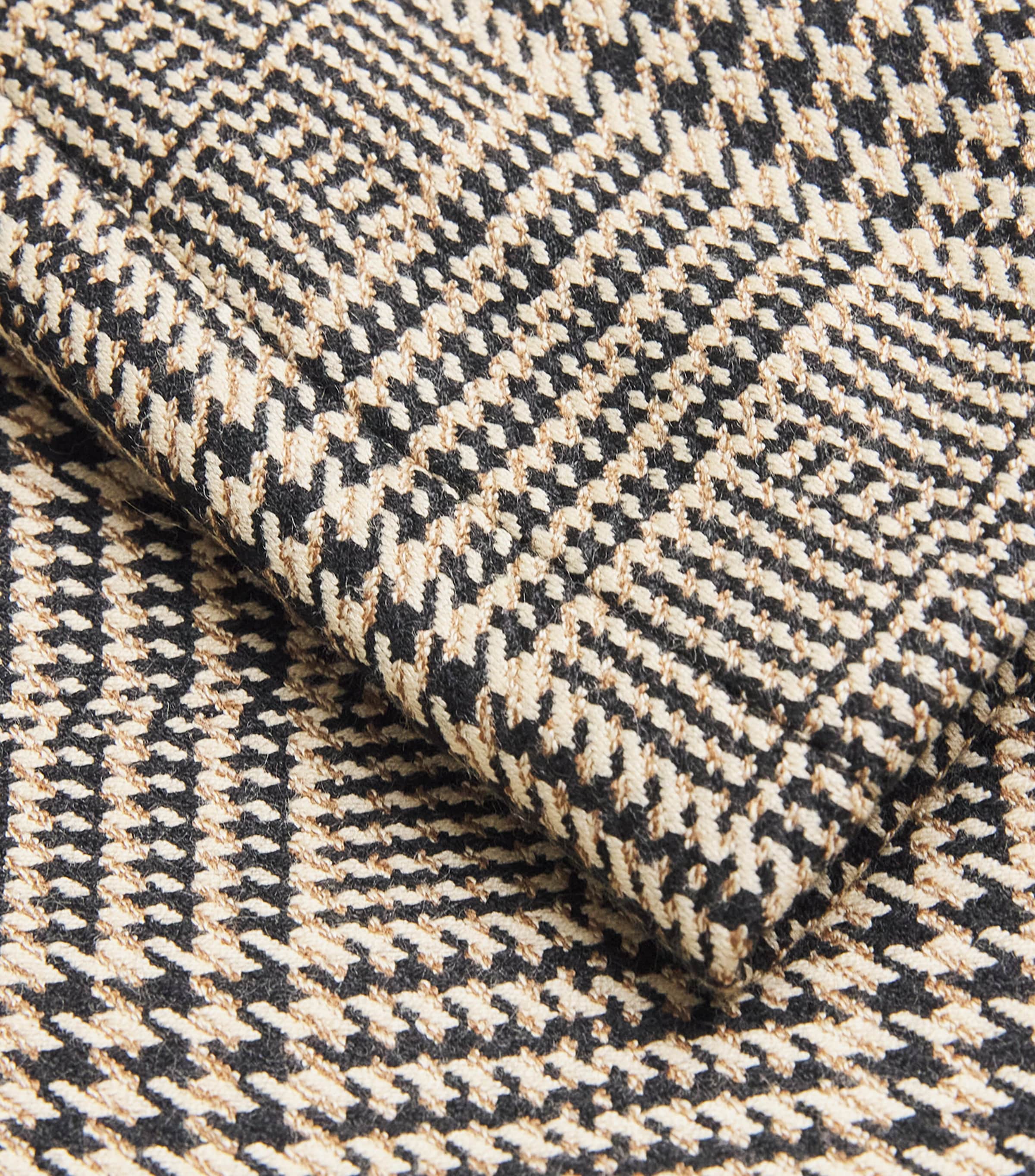 Houndstooth Pavaline Mini Skirt N0838 BLACK MULTI Image 5