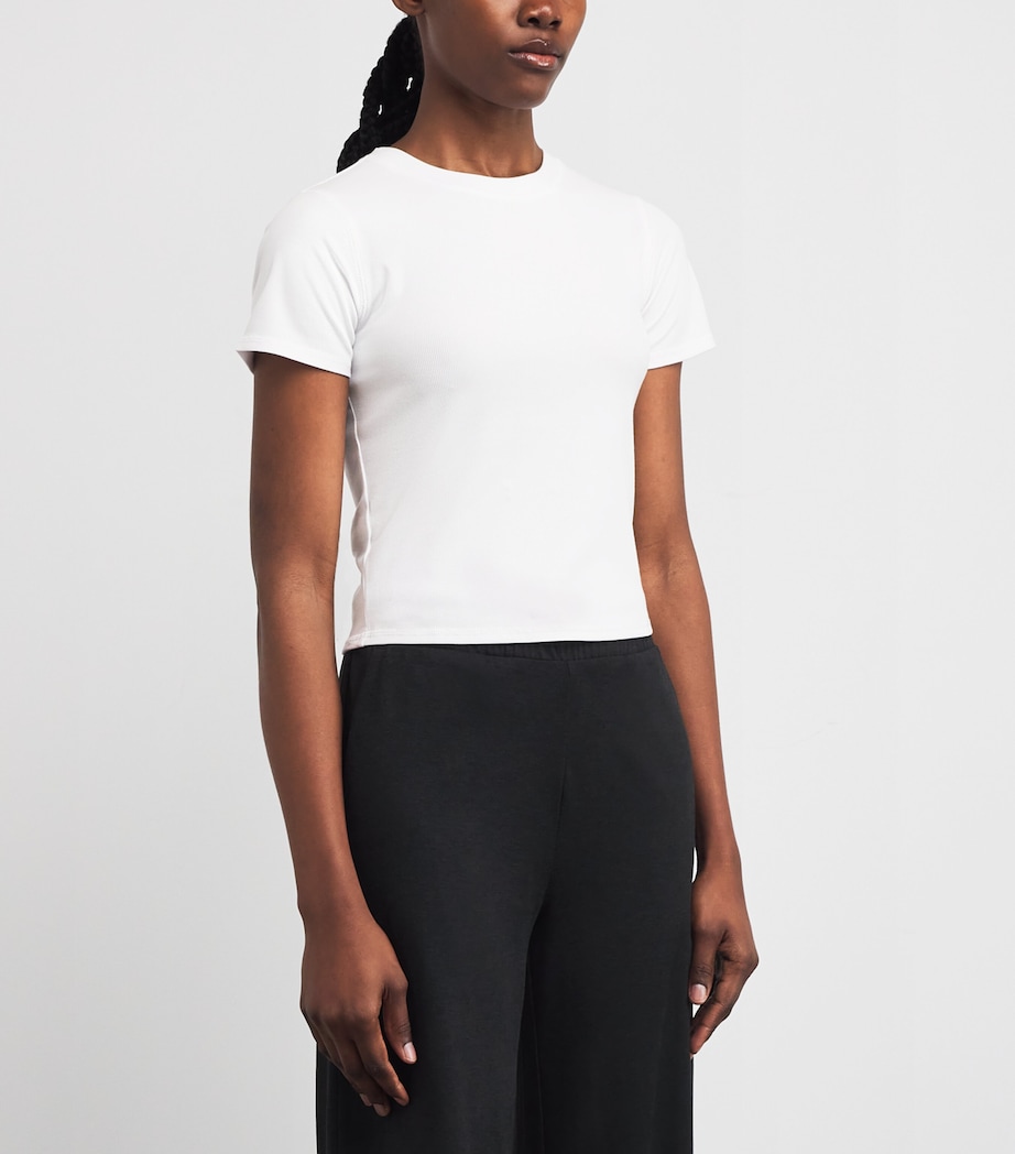 Fitted Pose T-Shirt WHT WHITE Image 3