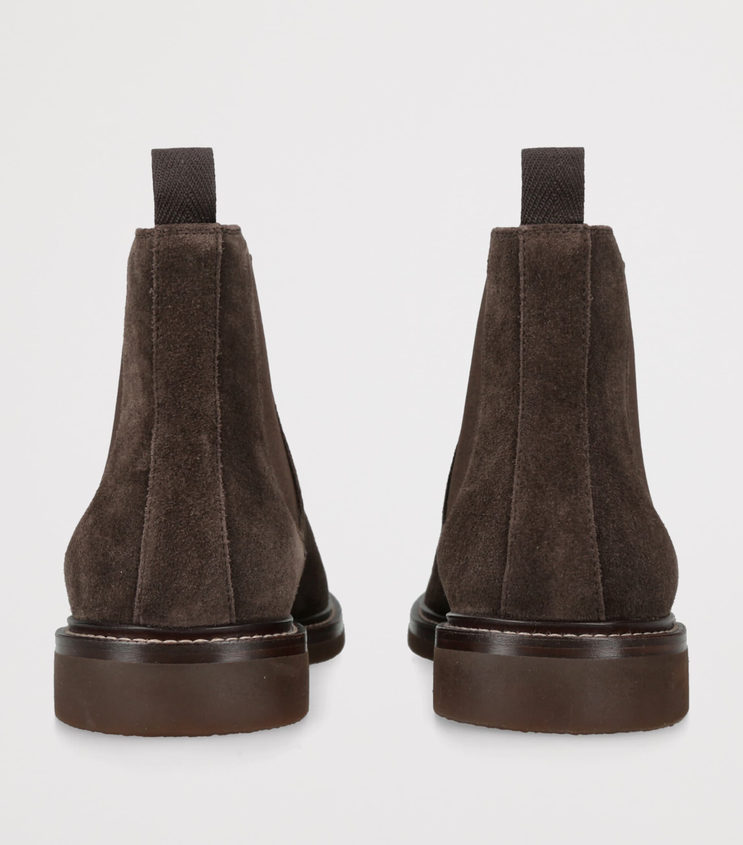 Suede Chelsea Boots BEIGE Image 2