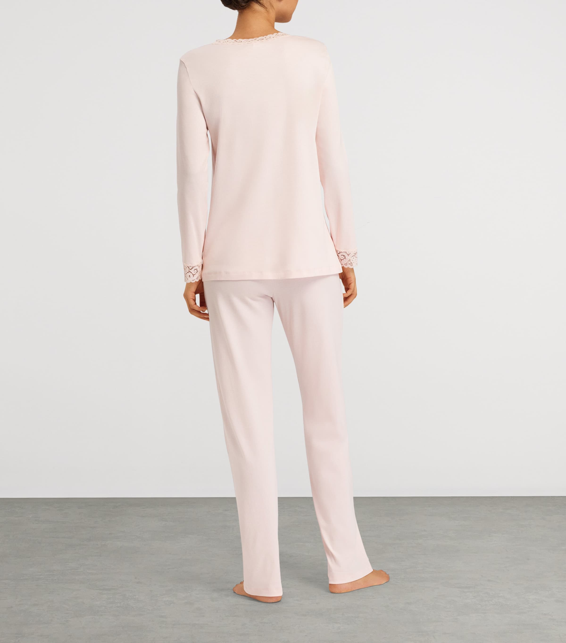 Hanro Cotton Moments Pyjama Set | Women Clothing | Nightwear | Pyjamas | Designers | Hanro Hanro Cotton Moments Pyjama Set | Women Clothing | Nightwear | Pyjamas | Designers | Hanro