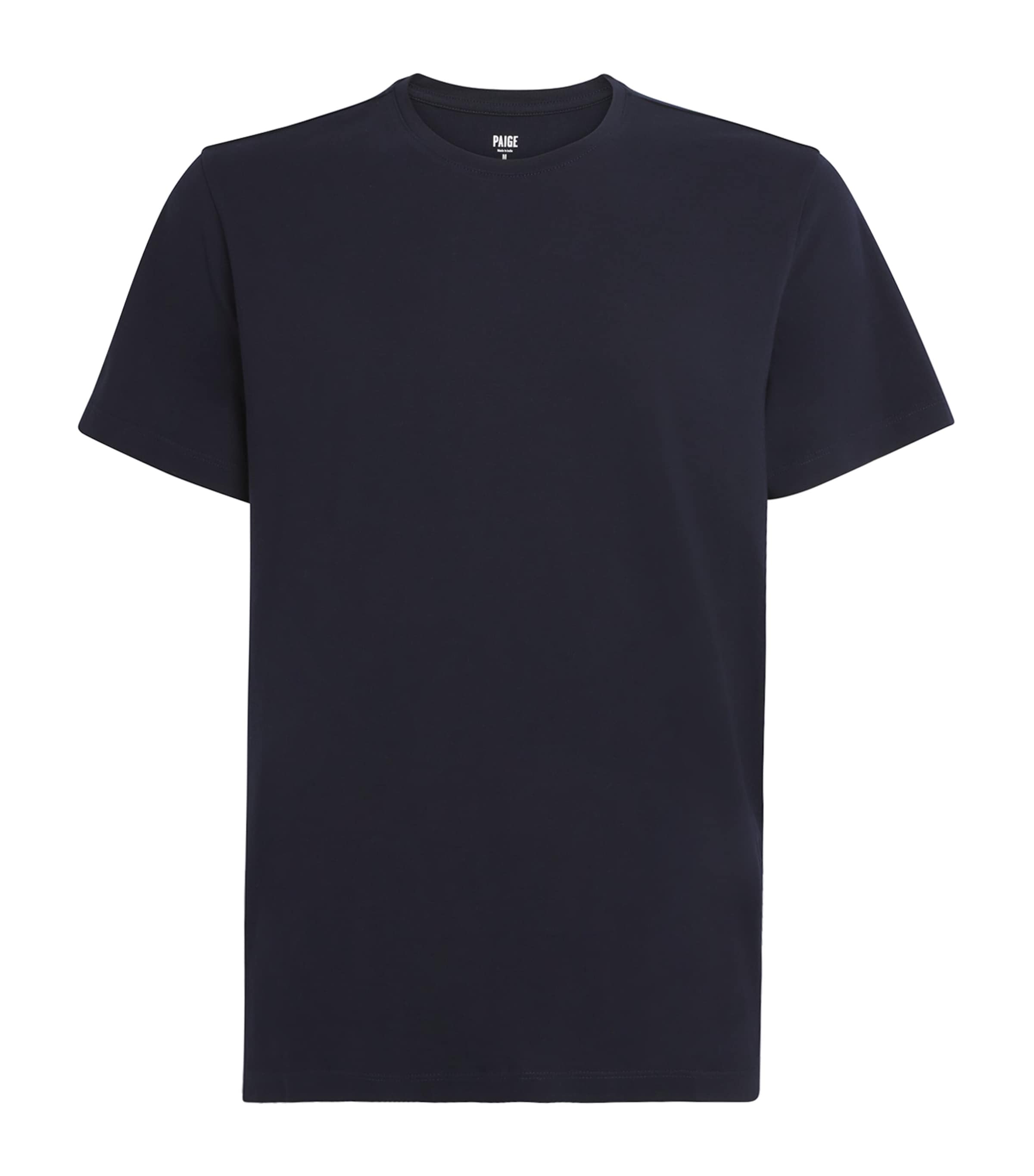 Paige Pima Cotton Sorden T-shirt In Blue