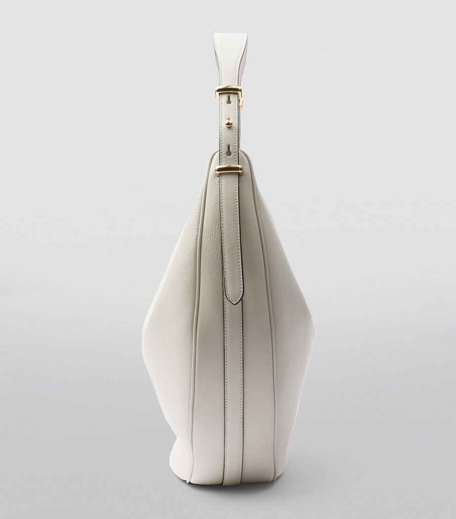 Large Leather Arqué Shoulder Bag F0PG7 Image 5