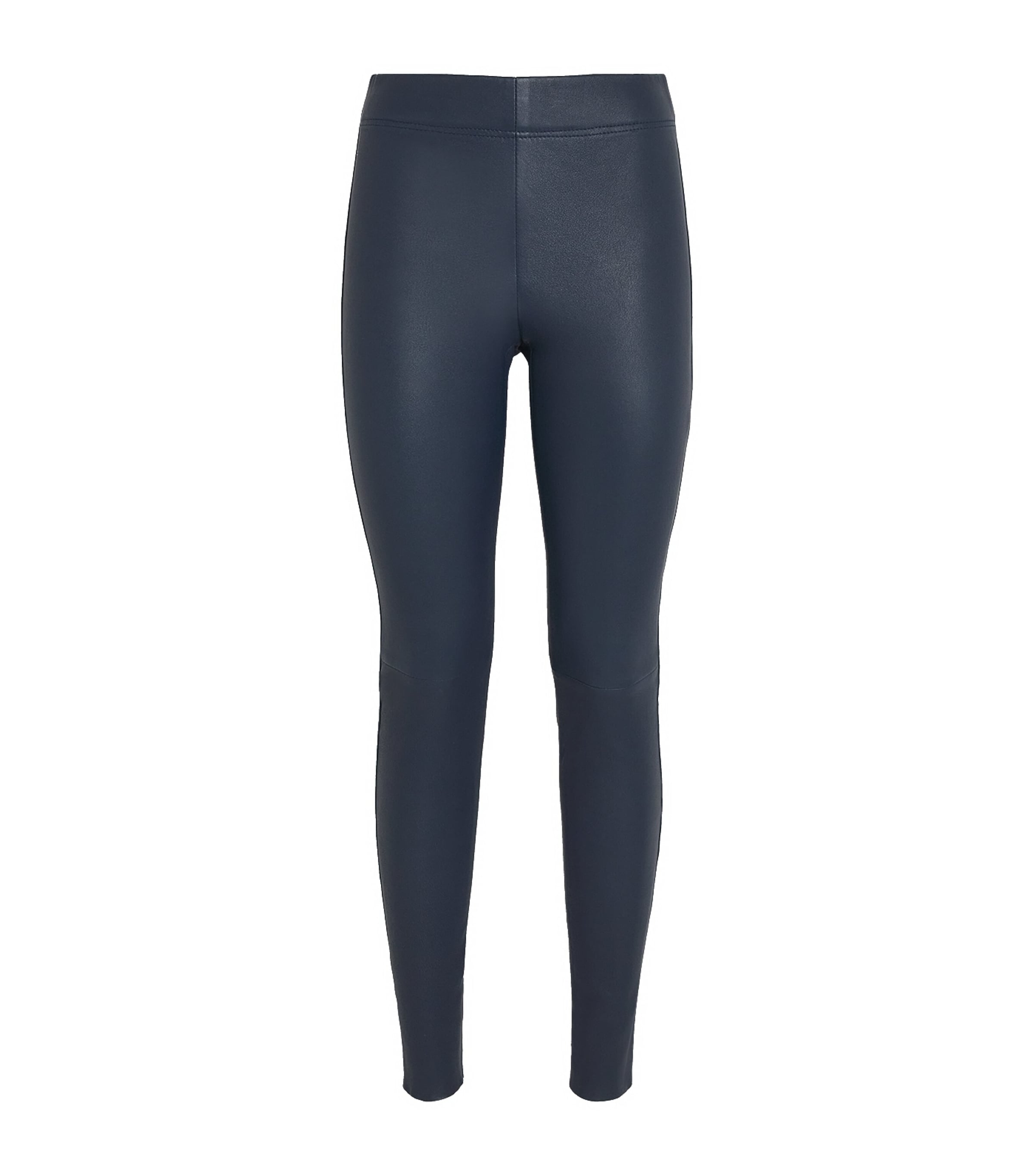 Stretch-Leather Leggings INDIGO Image 1