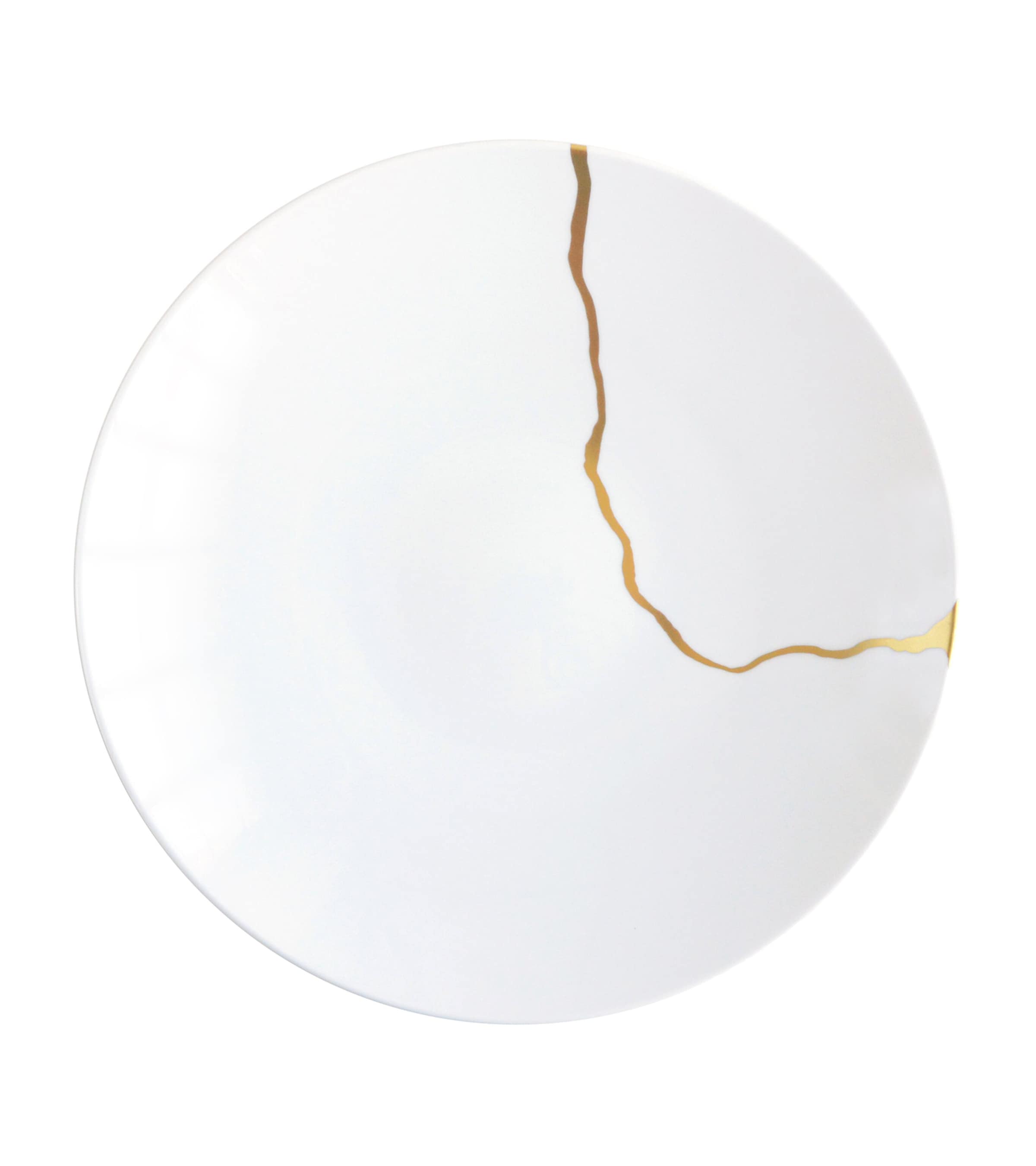 Bernardaud Set of 12 Kintsugi Dinner Plates (26cm) Or Image 12