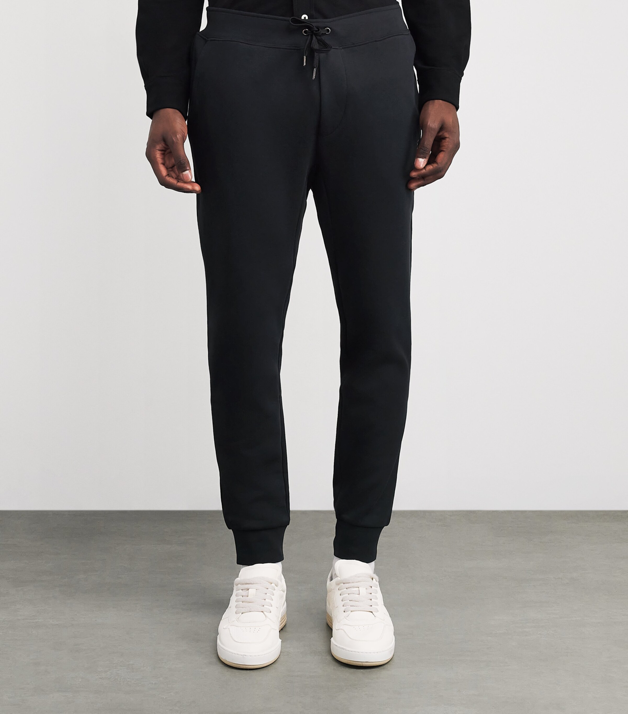 Polo Ralph Lauren Mens Tech Knit Sweatpants Polo Black Image 3