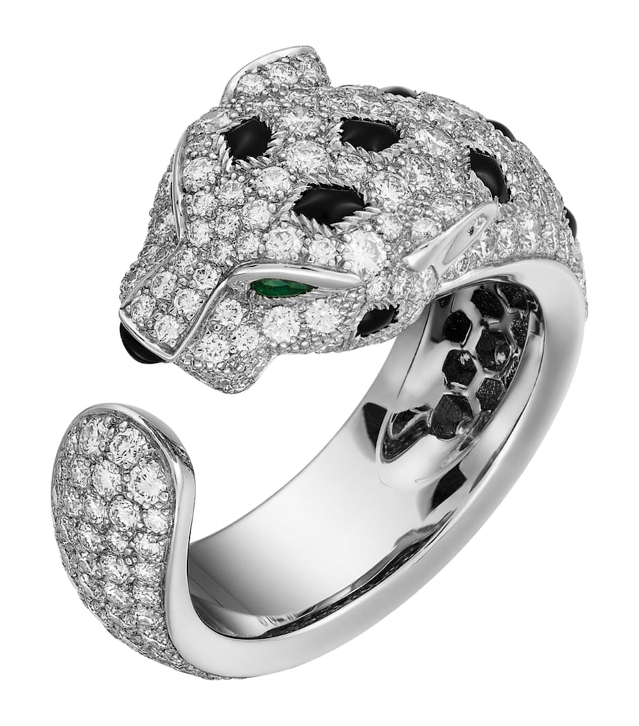 White Gold and Diamond Panthère de Cartier Ring WHITE GOLD Image 1