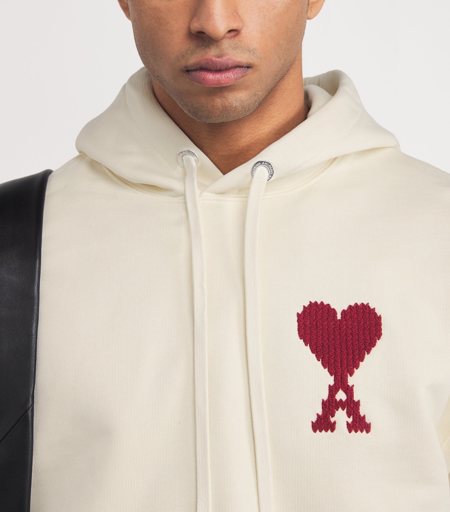 Cotton Zigzag Logo Hoodie A016 MOONLIGHT Image 6