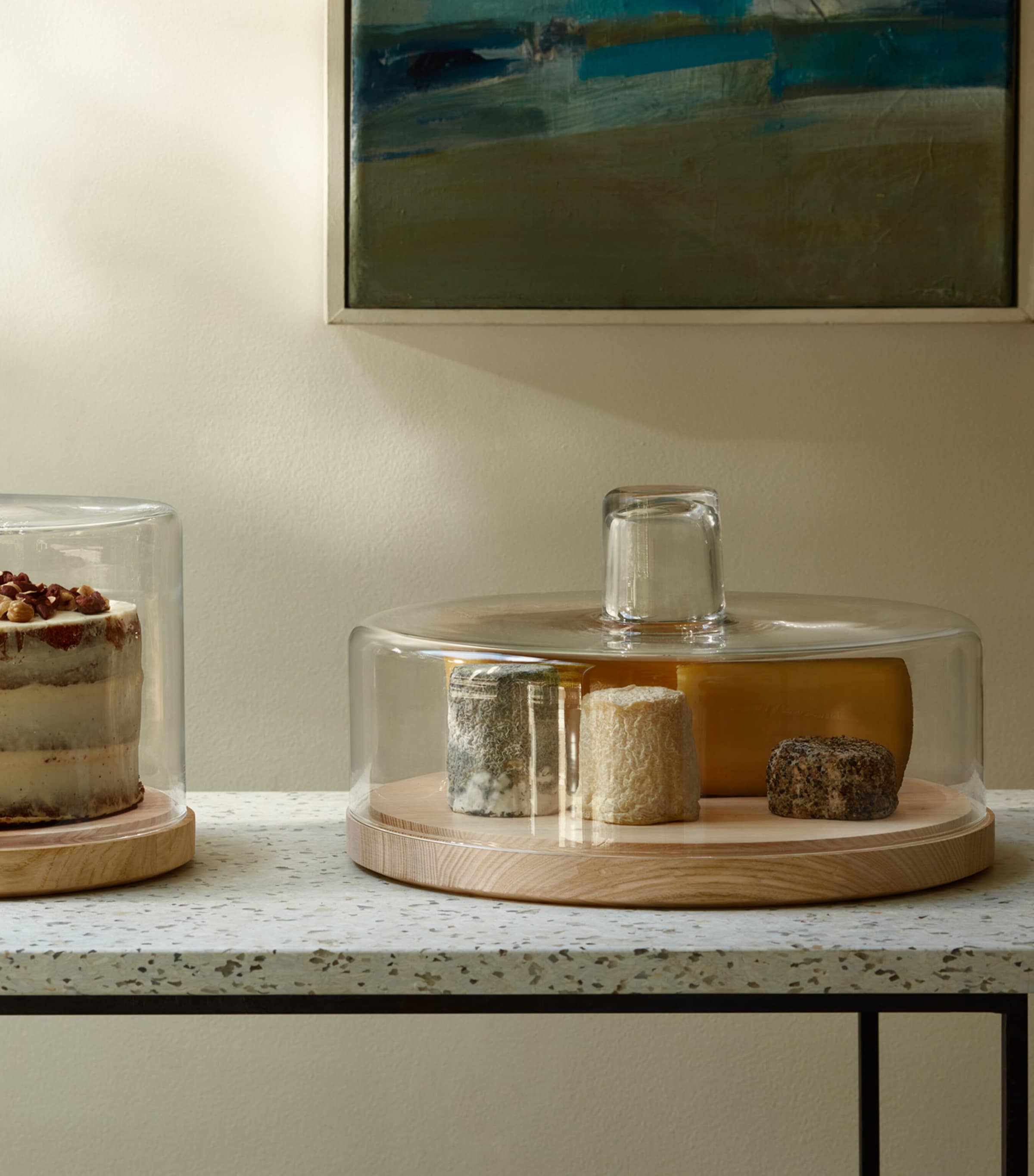 LSA International Lotta Cheese Dome with Base | Harrods US