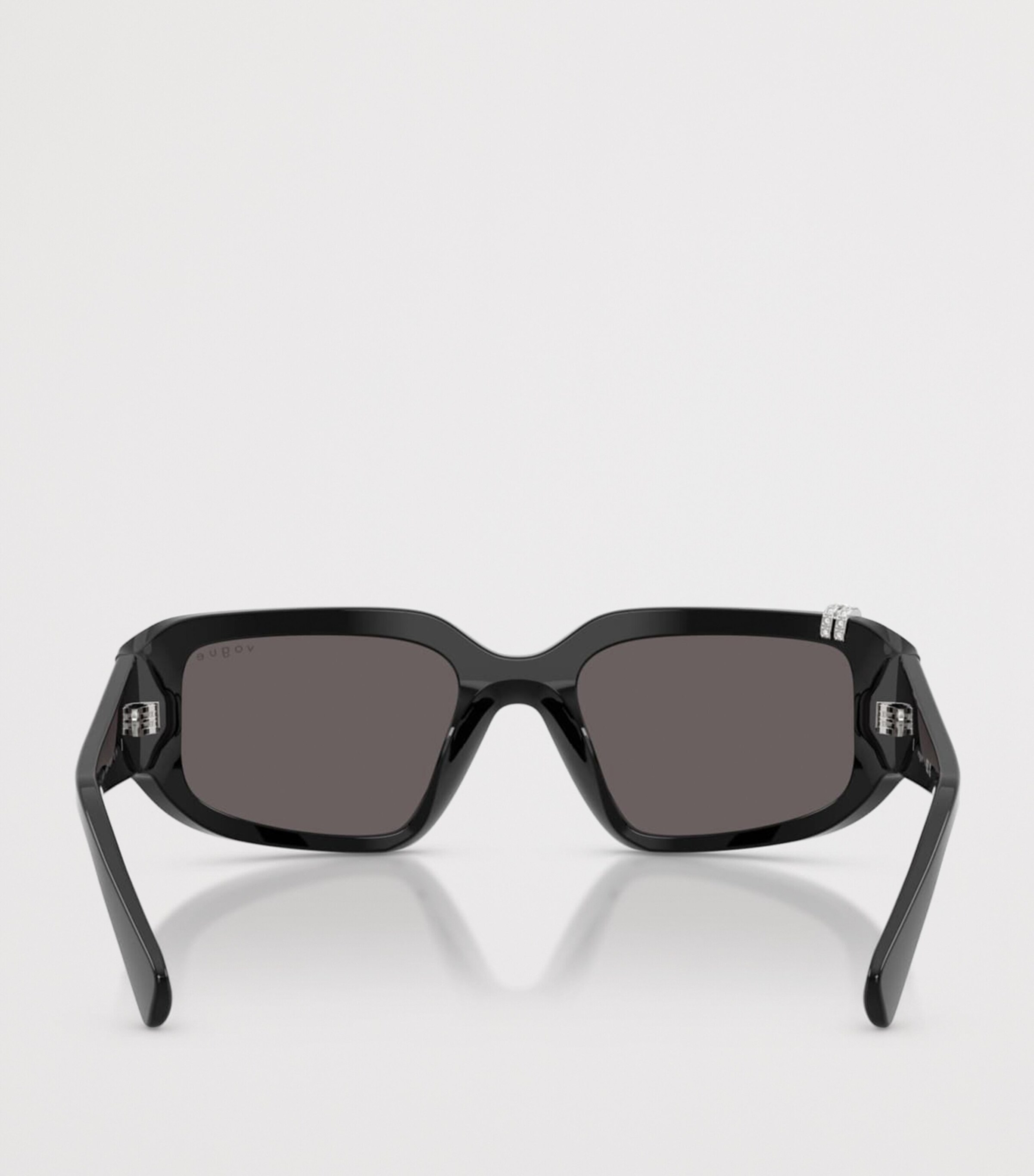 Vogue Rhinestone Irregular Sunglasses Image 4