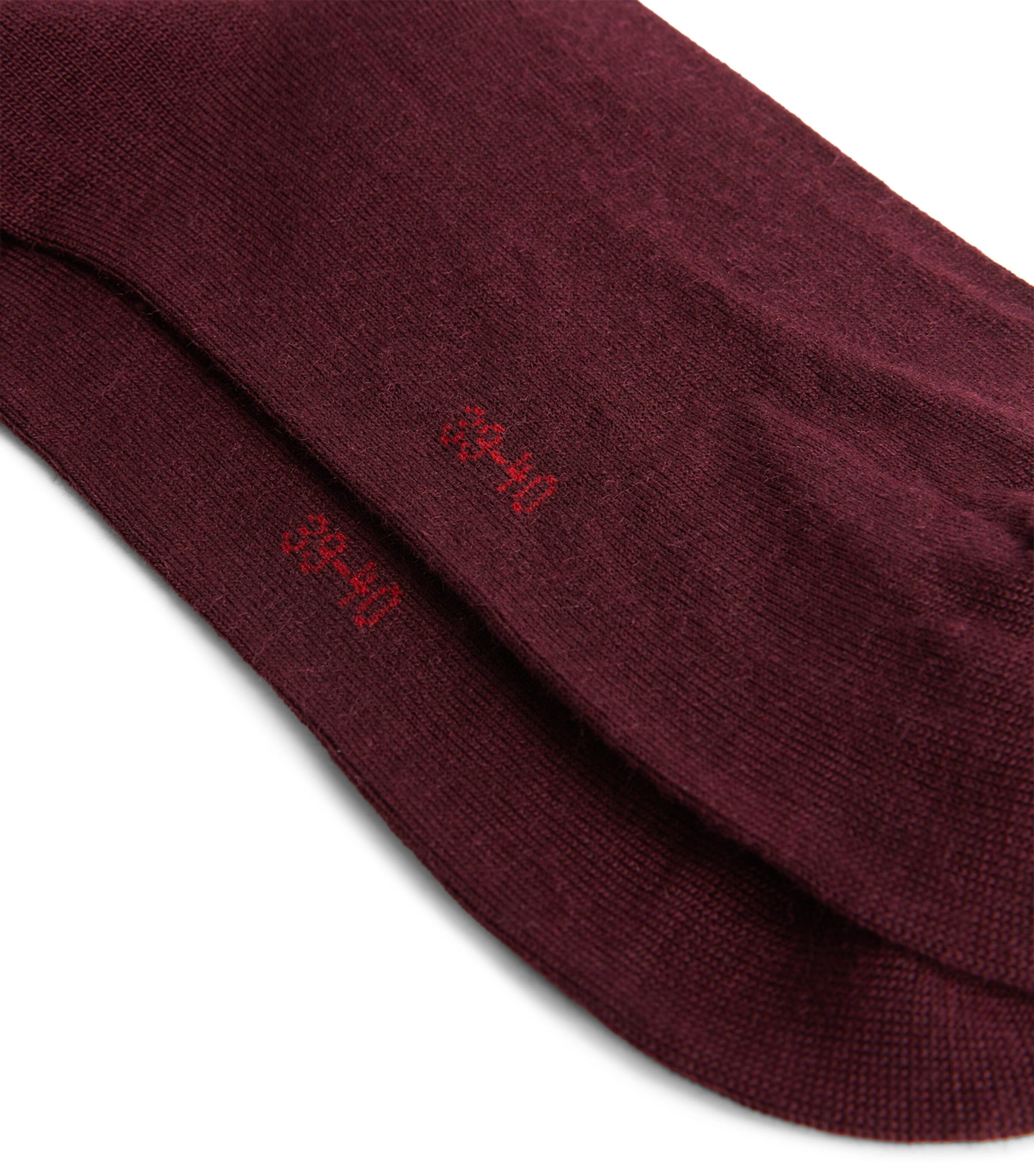 Merino Wool-Blend Supermerino Socks 8596 BAROLO Image 2