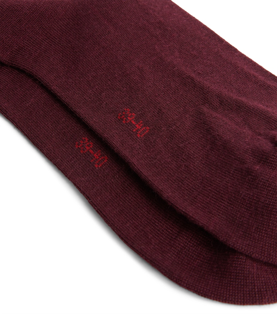 Merino Wool-Blend Supermerino Socks 8596 BAROLO Image 2