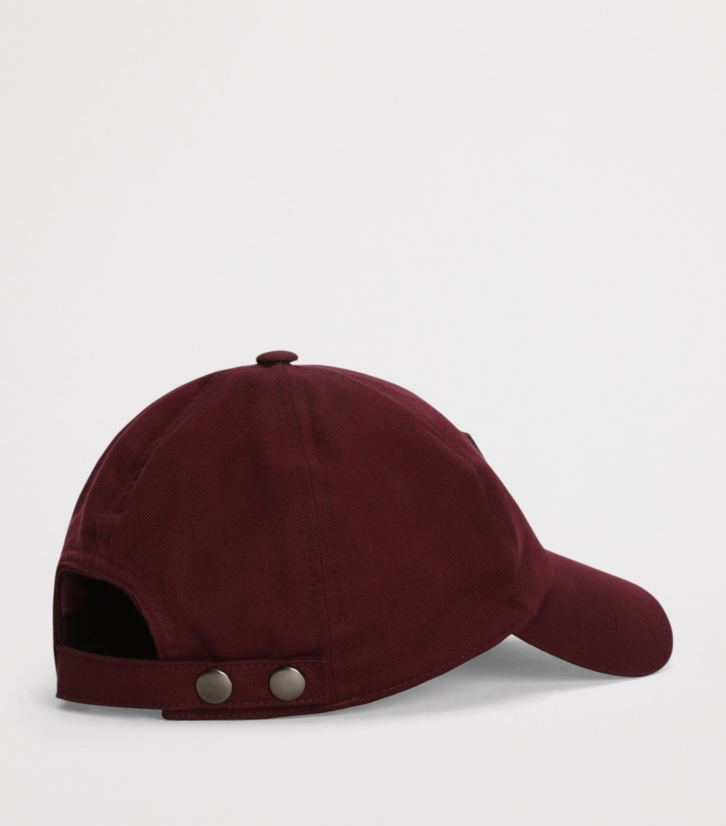 Cotton-Blend Logo Baseball Cap F0517-DARK AUBE Image 2