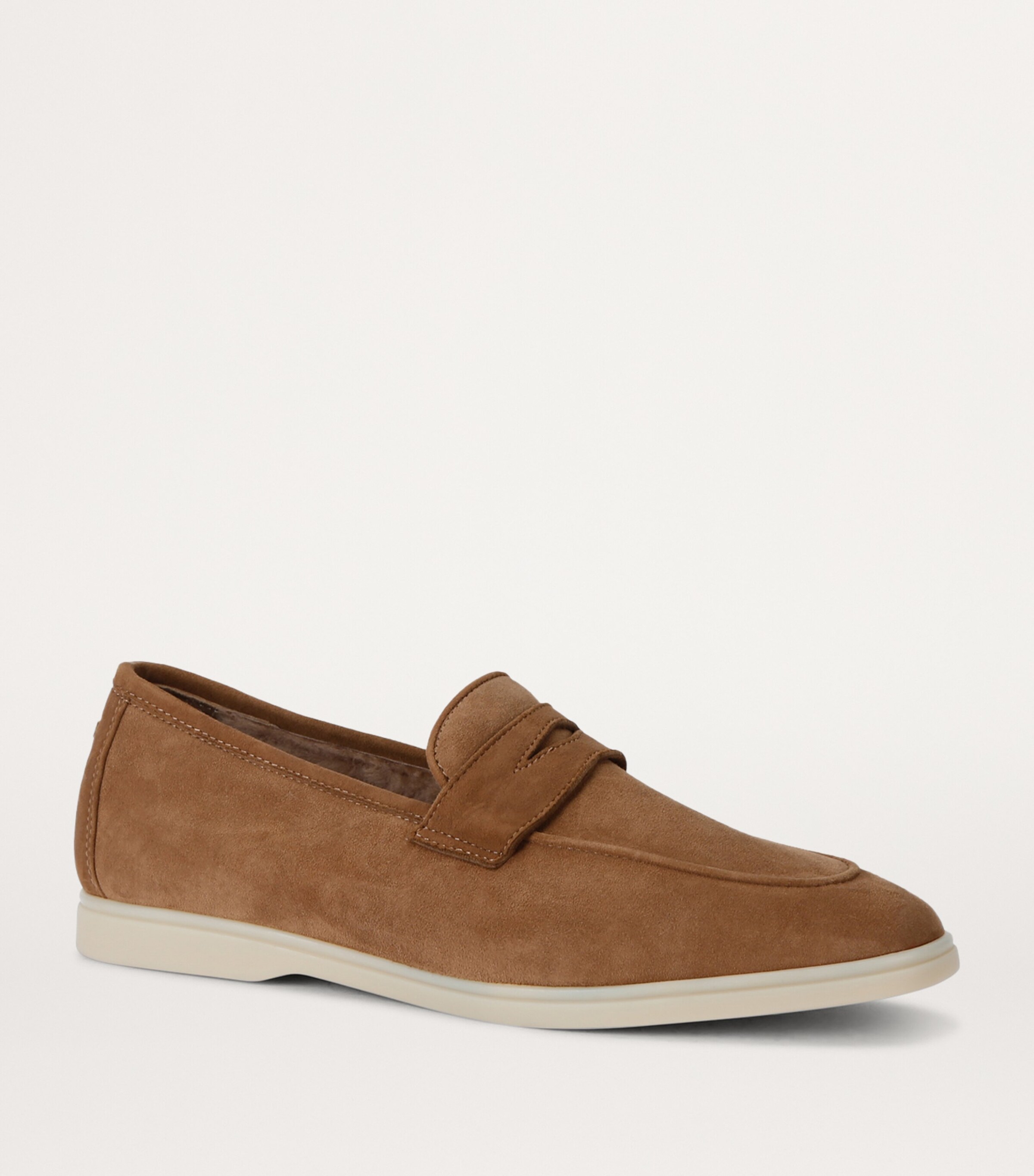 Bougeotte Suede Loisir Gommé Loafers Brown Image 3