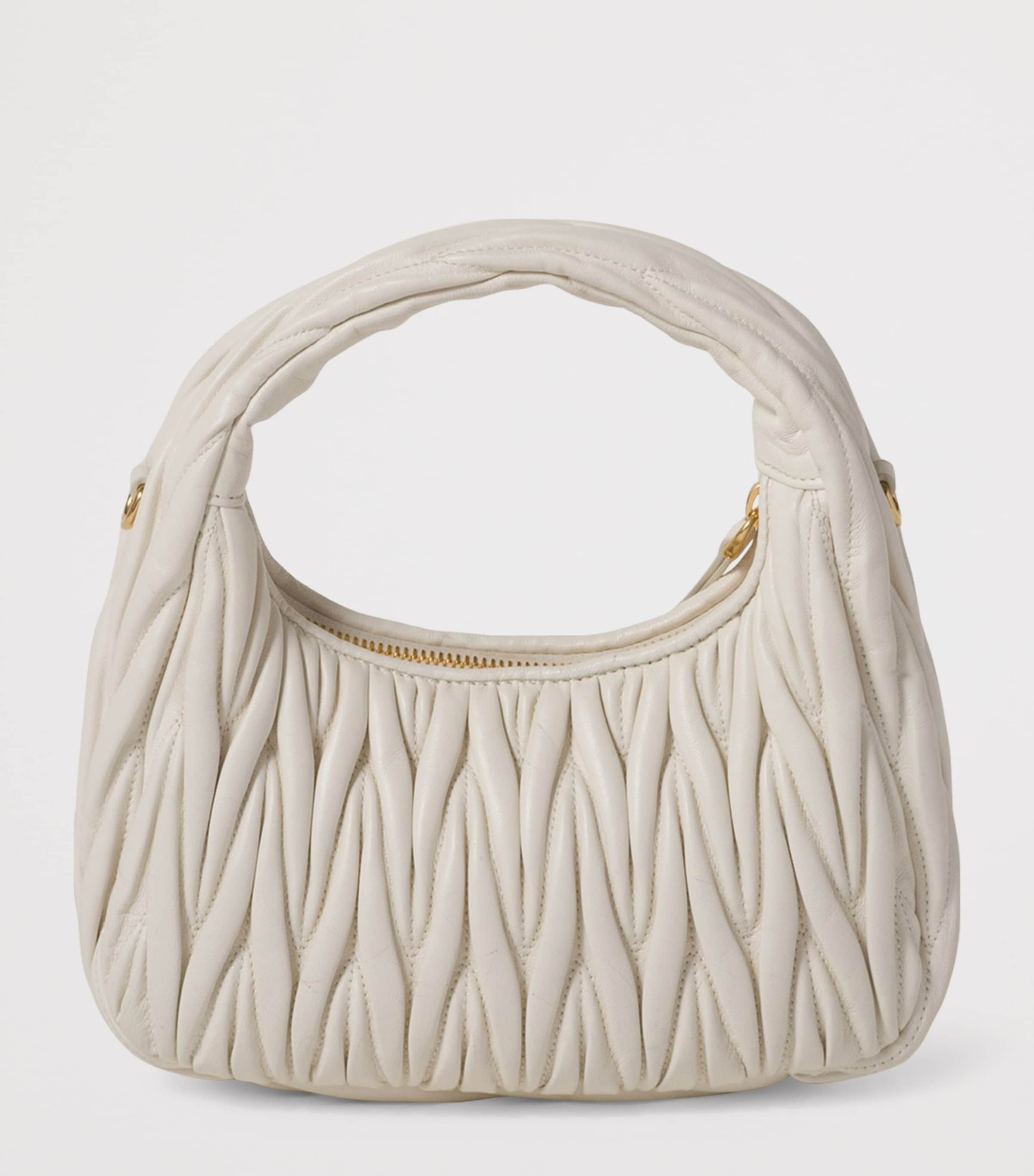 Matelassé Leather Wander Top-Handle Bag F0009 Image 4