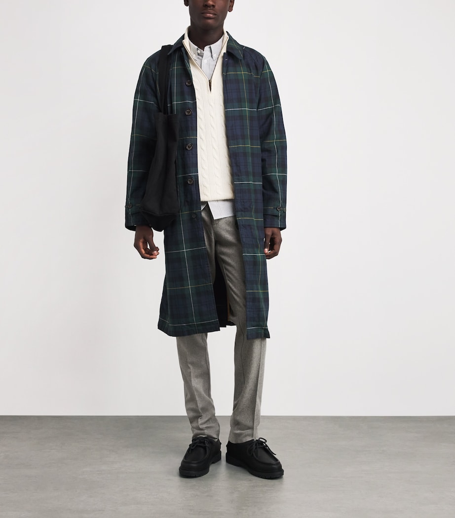 Wool Tailored Trousers GREY Image 2