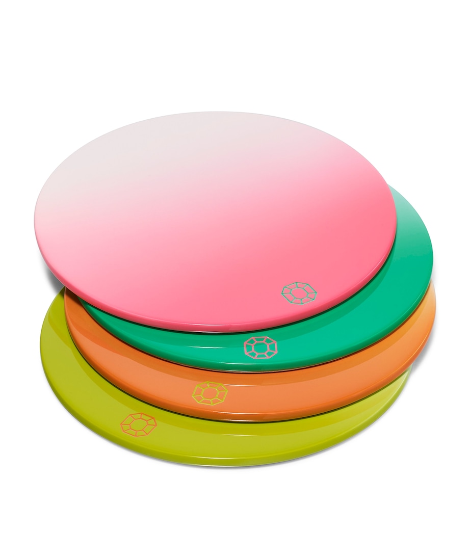 Octogone Coasters (Set of 4) CLEAR Image 1