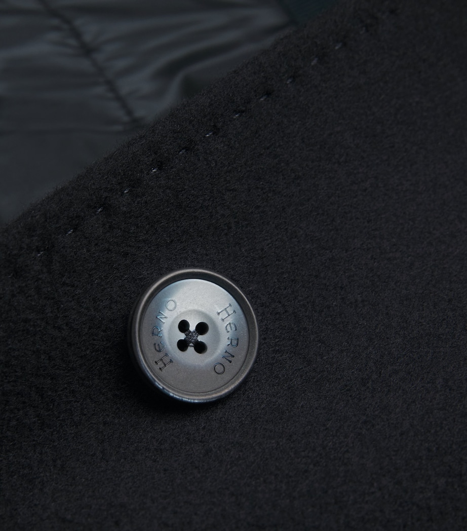 Cashmere Insert-Detail Blazer 9290 DARK NAVY Image 5