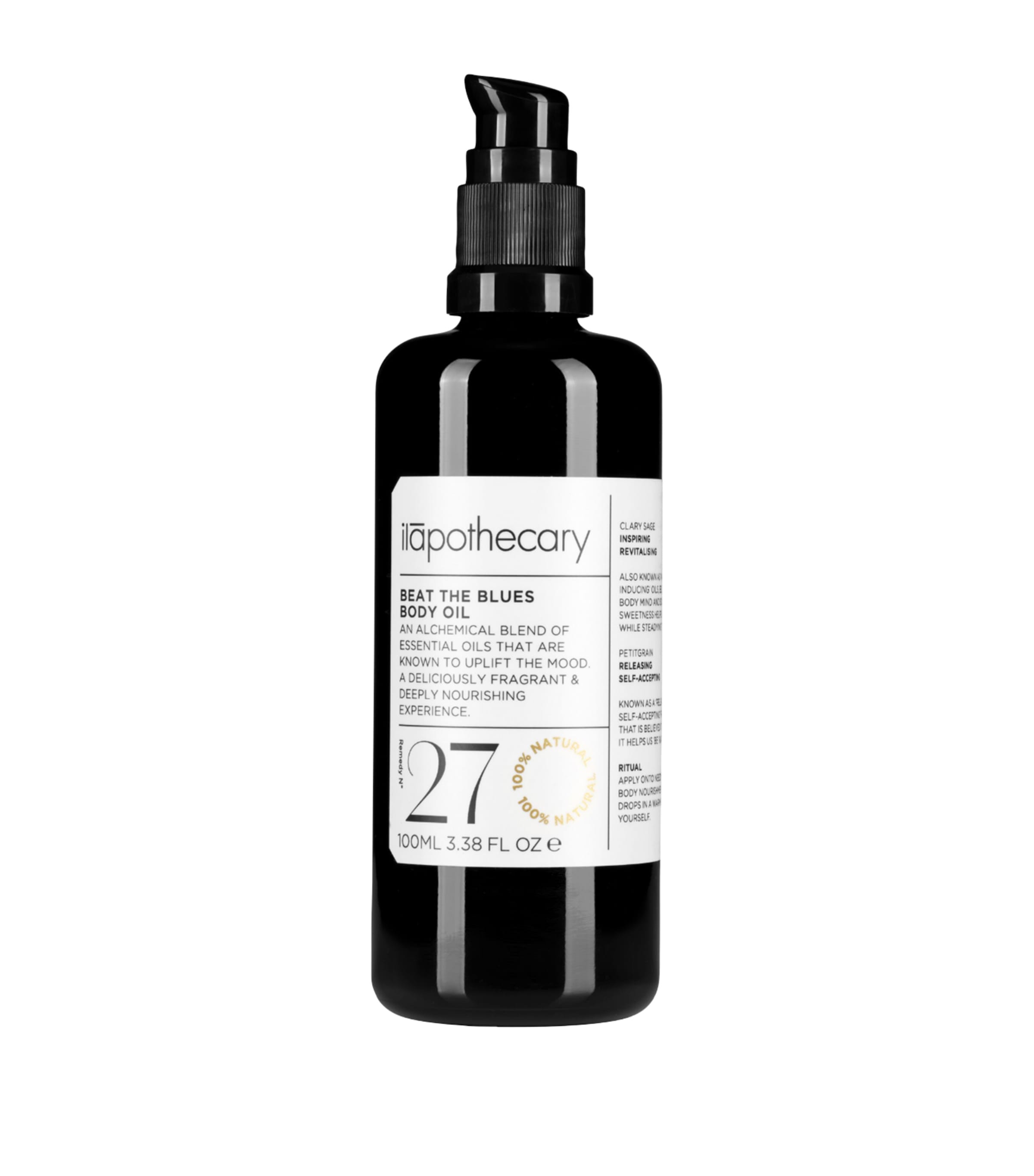 Ilapothecary Beat The Blues Body Oil (100ml) Image 1