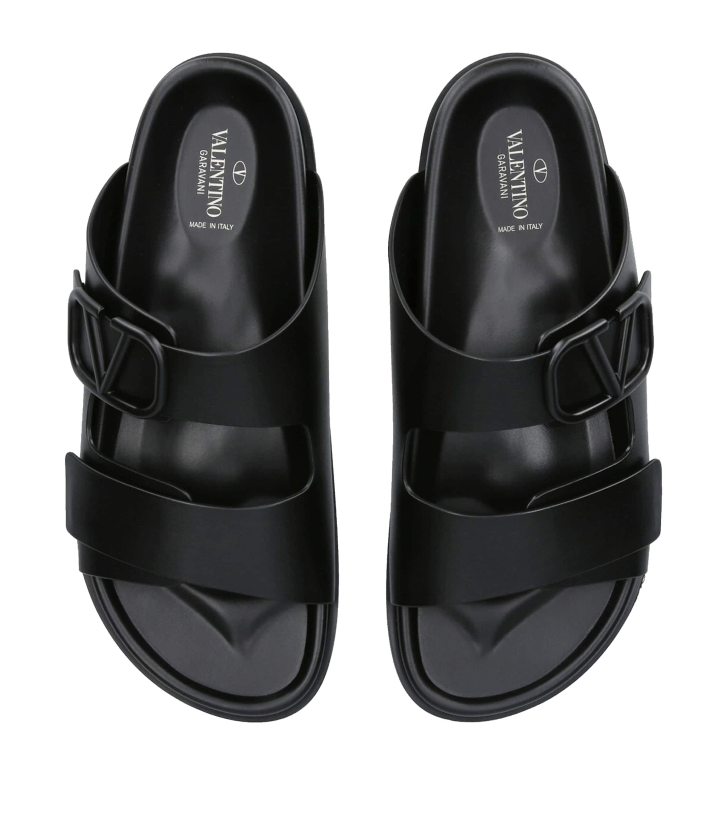 Valentino Garavani VLOGO Slides Black Image 4
